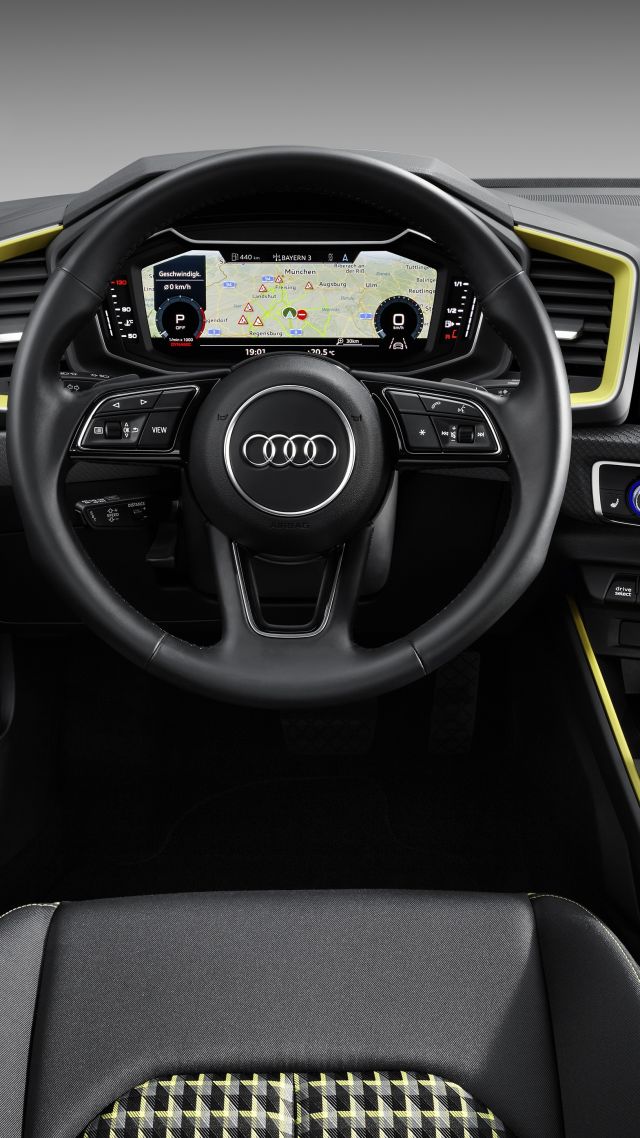 Audi A1 Sportback, 2019 Cars, 4k - Audi A1 2019 Dashboard - HD Wallpaper 