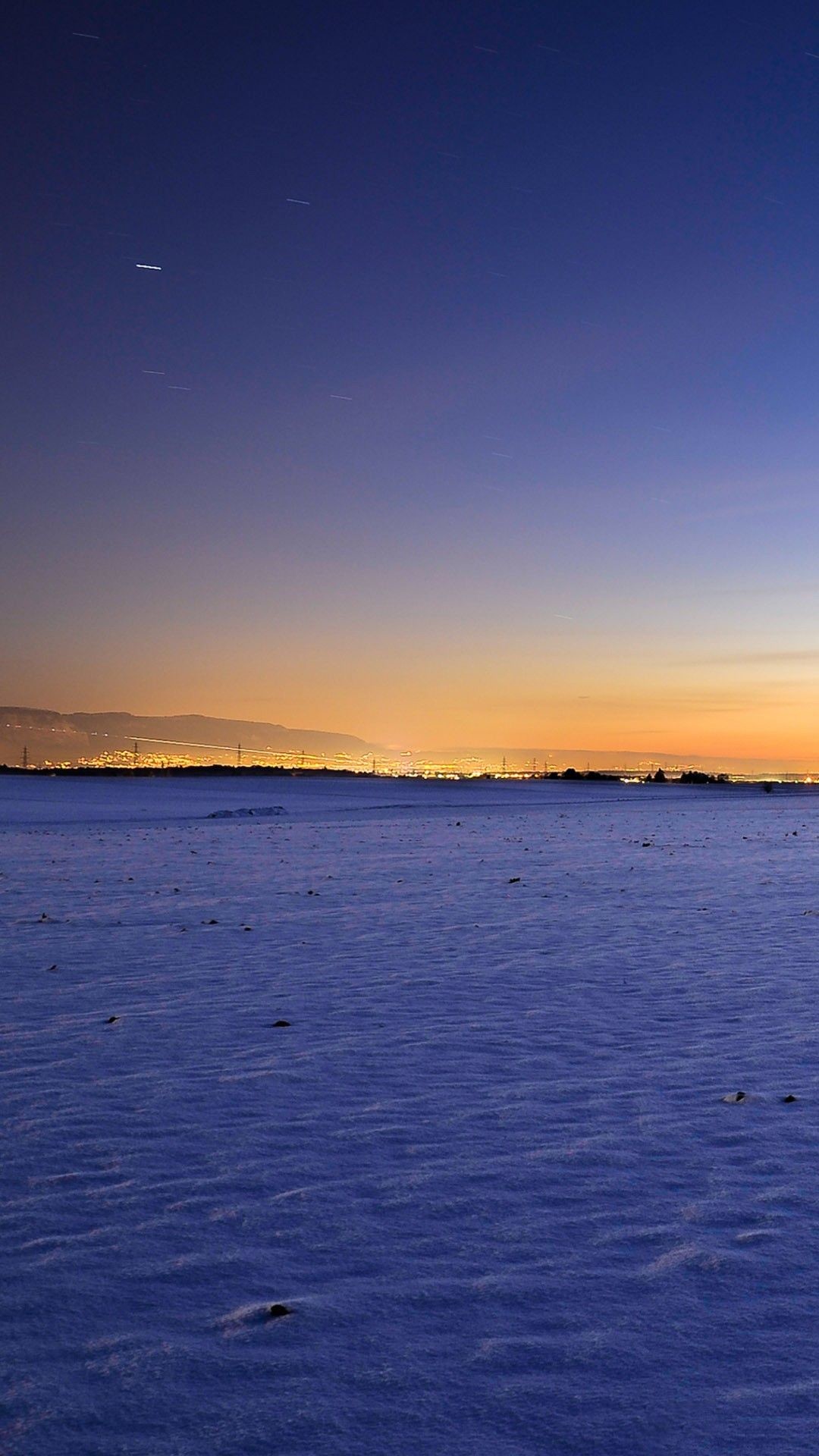 City Limits Star Trails Phone Wallpaper Hd 
 Data Src - Sea - HD Wallpaper 