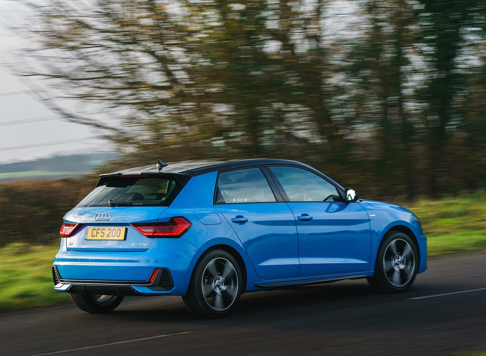 2019 Audi A1 Sportback 30 Tfsi S Line Rear Three Quarter - Hot Hatch - HD Wallpaper 