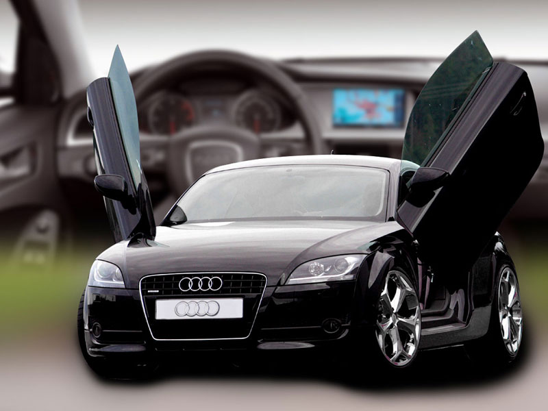 Audi Car Door Open - HD Wallpaper 
