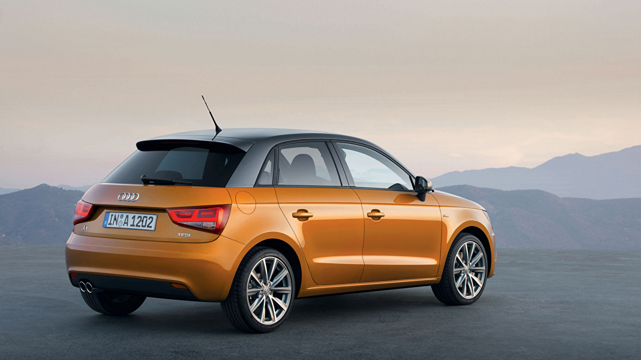 2012 Audi A1 Rear - HD Wallpaper 
