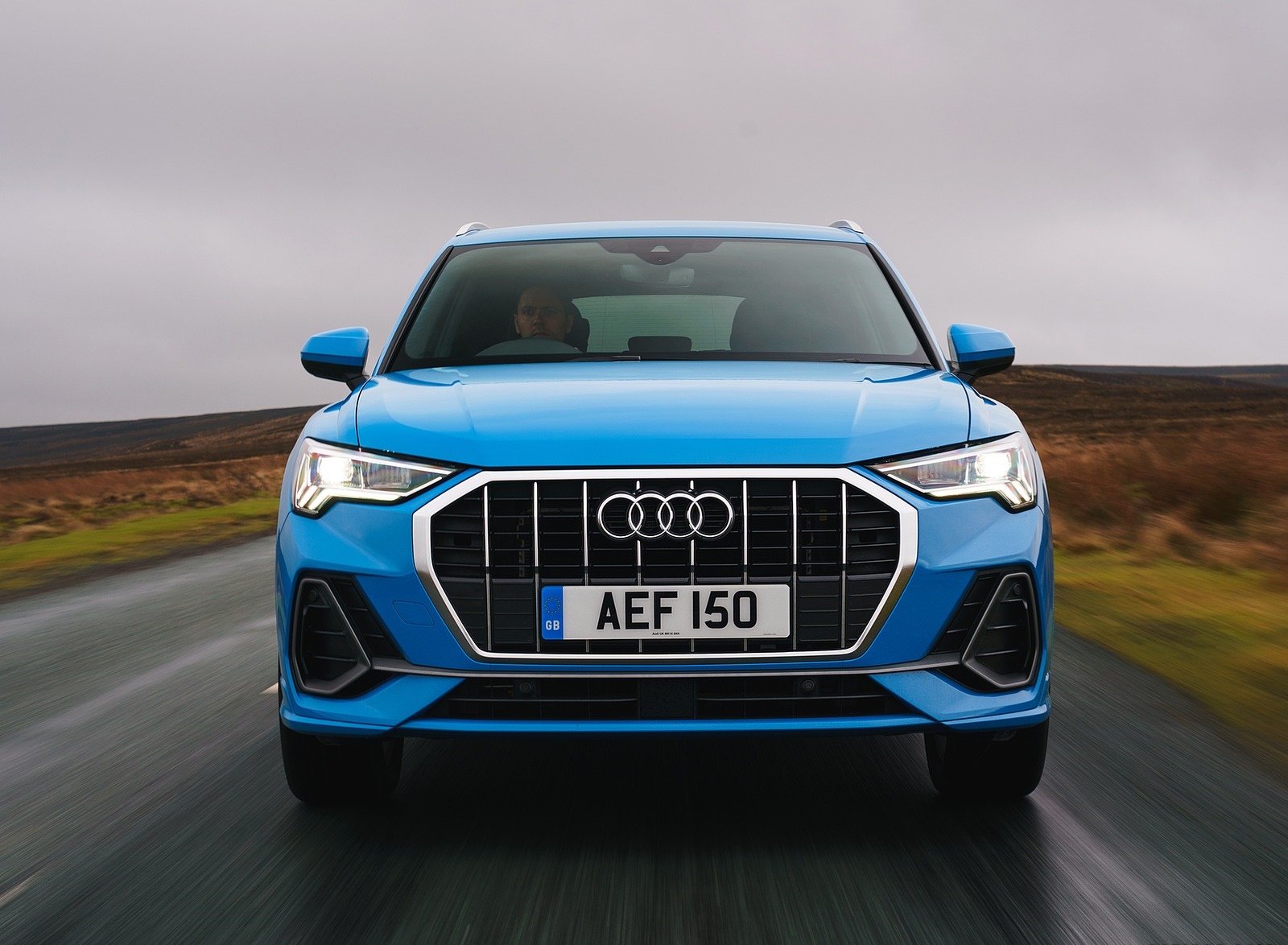 2019 Audi Q3 35 Tfsi Front Wallpapers - Audi Q3 S Line 35 Tdi 150 Ps S Tronic - HD Wallpaper 