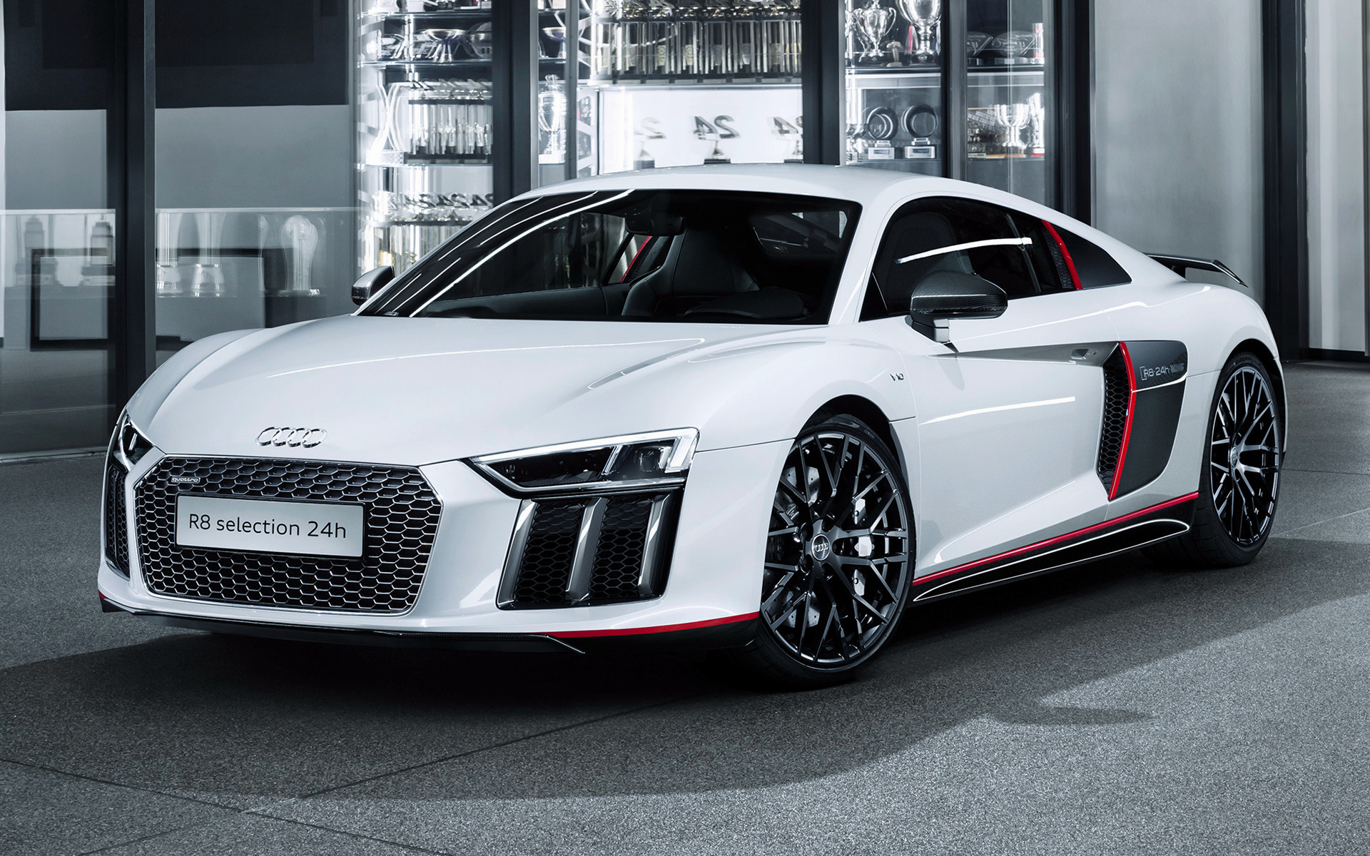 Audi R8 V10 Plus Selection 24h Wallpapers And Hd Images - 2018 Audi R8 White - HD Wallpaper 