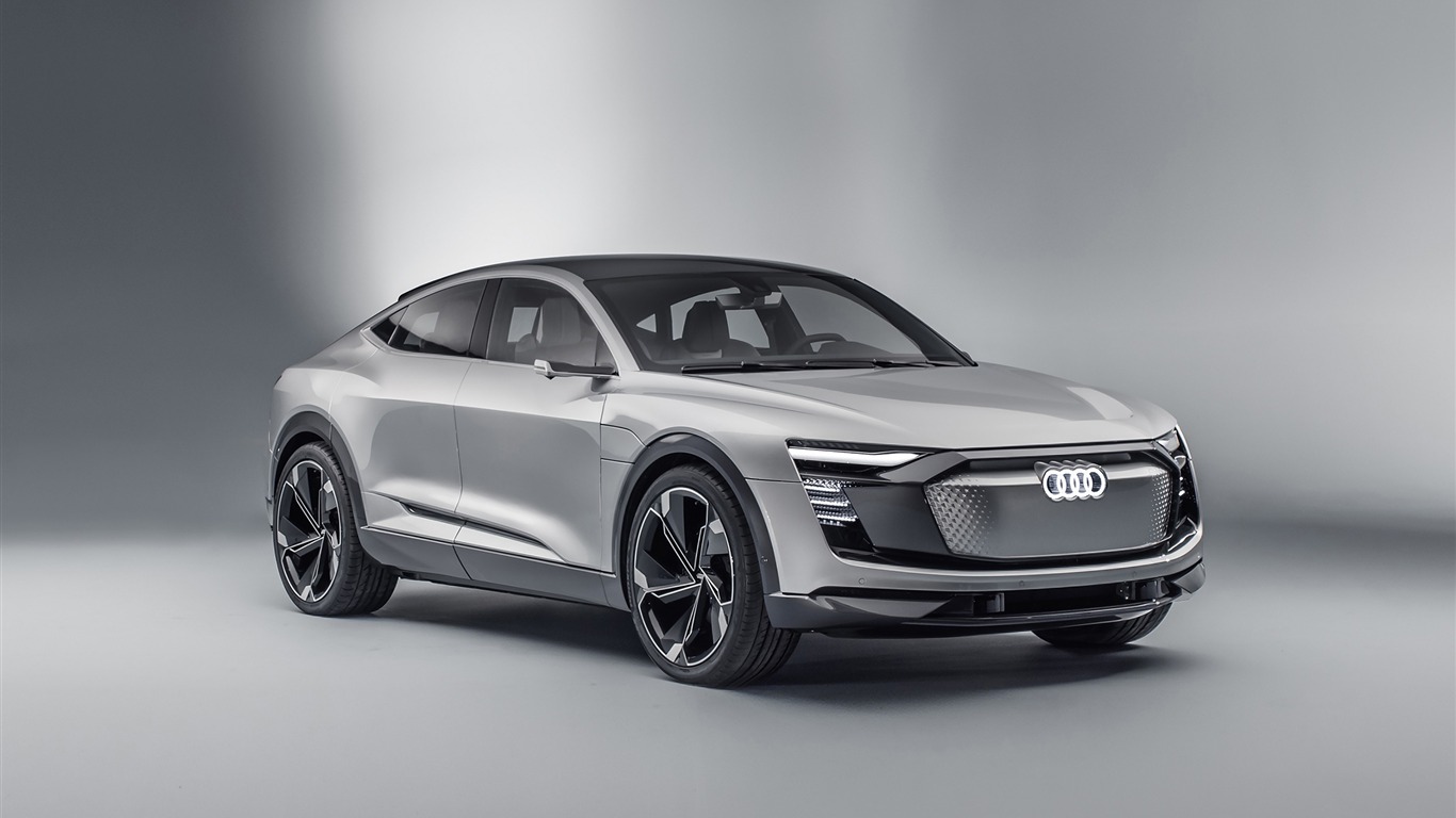 Audi E Tron Sportback-car Poster Hd Wallpapers2017 - Audi E Tron Sportback Concept 2017 - HD Wallpaper 
