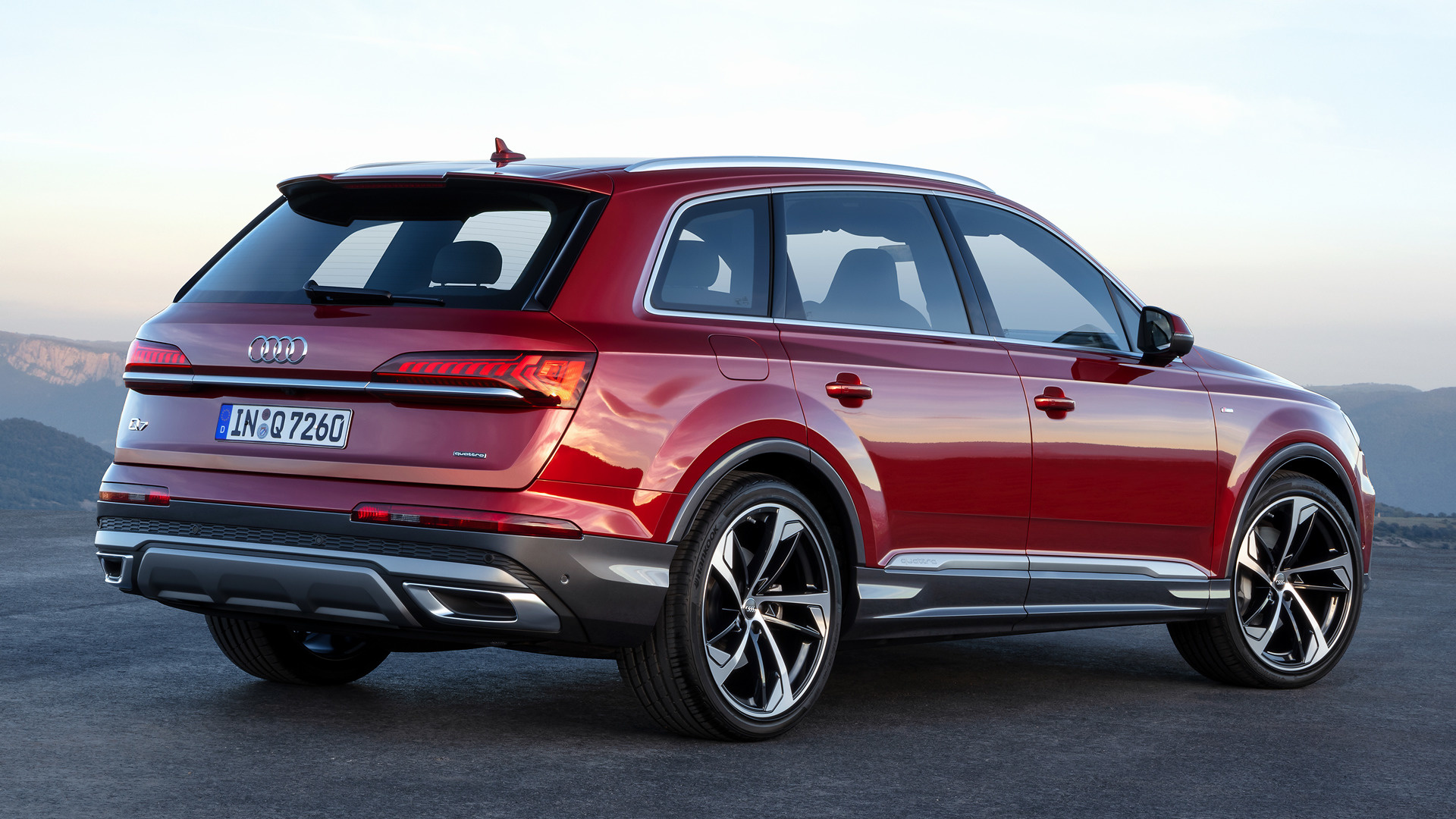 Audi Q7 Hybride 2019 - HD Wallpaper 