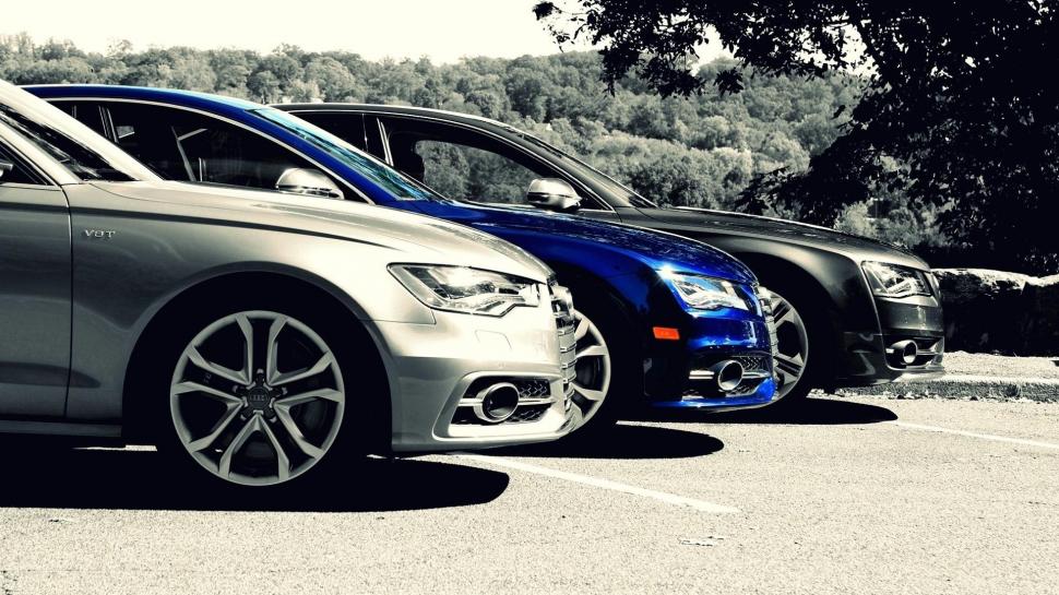 Audi A4 Wallpaper,audi Hd Wallpaper,cars Hd Wallpaper,road - Mercedes Bmw Audi Cars - HD Wallpaper 