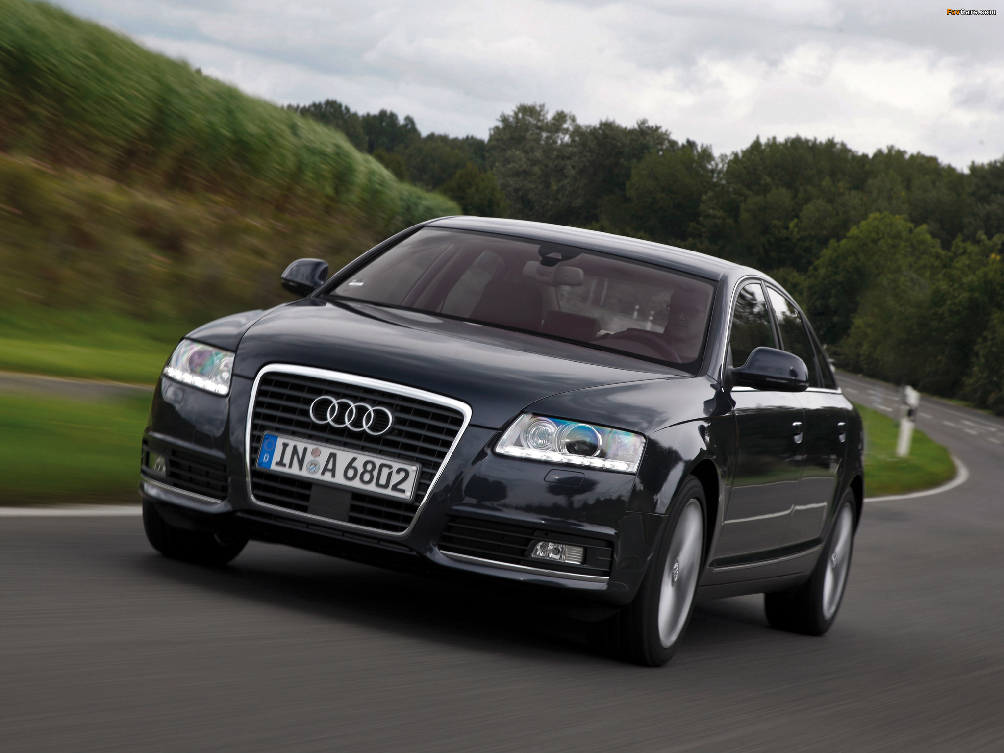 Audi A6 2008 Model - HD Wallpaper 