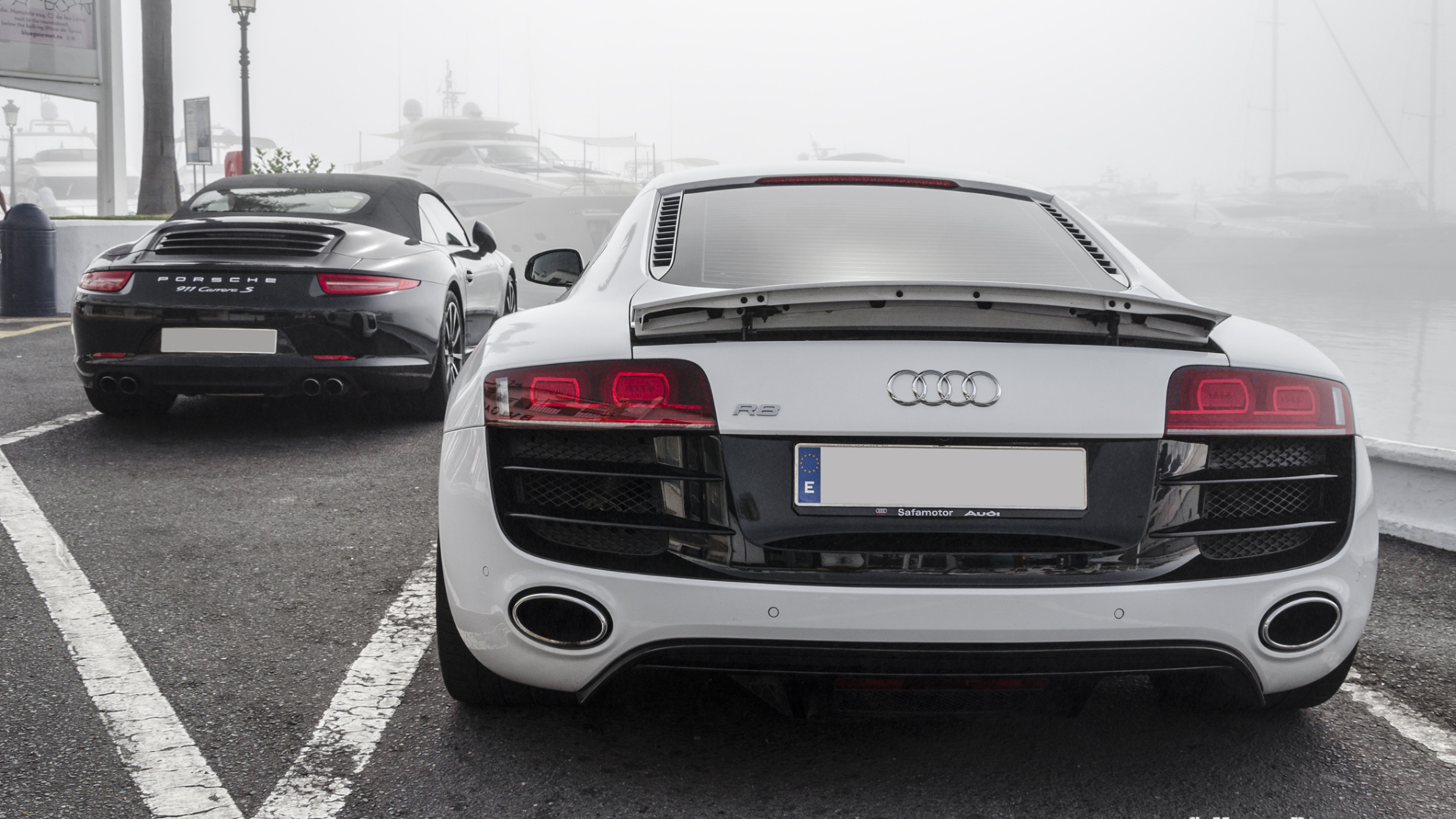 Audi R8 - HD Wallpaper 