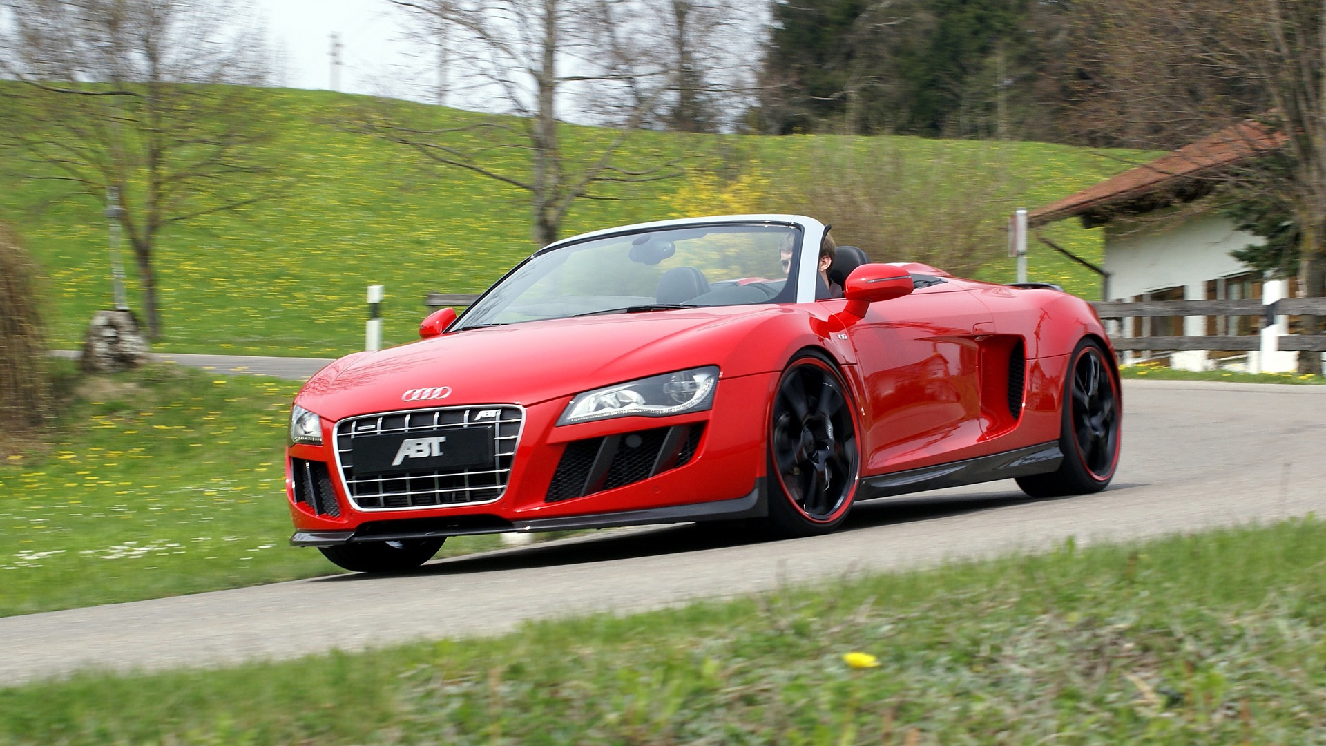Abt Audi R8 Spyder - Audi R8 - HD Wallpaper 