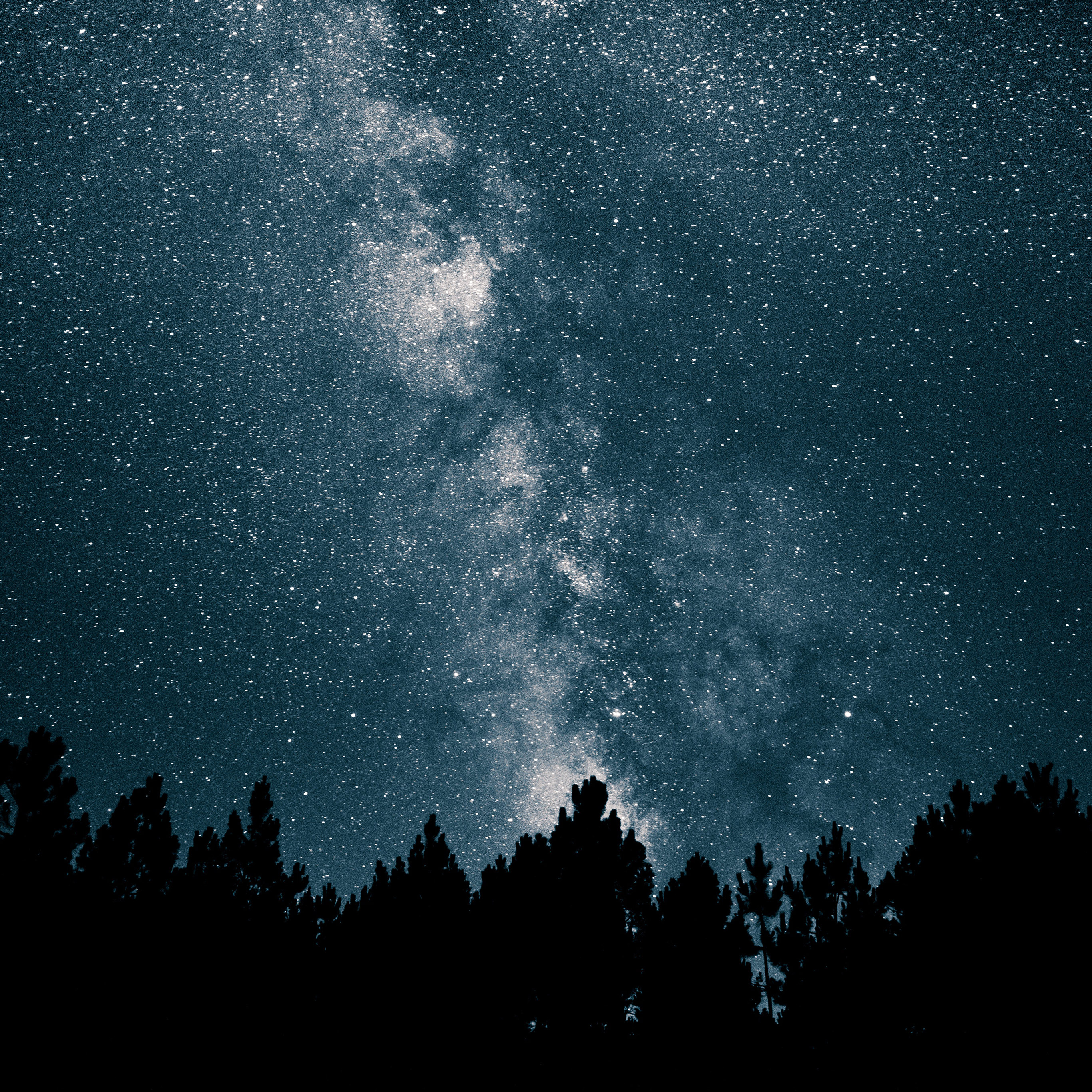 Starry Night Sky Wallpaper 4k - HD Wallpaper 