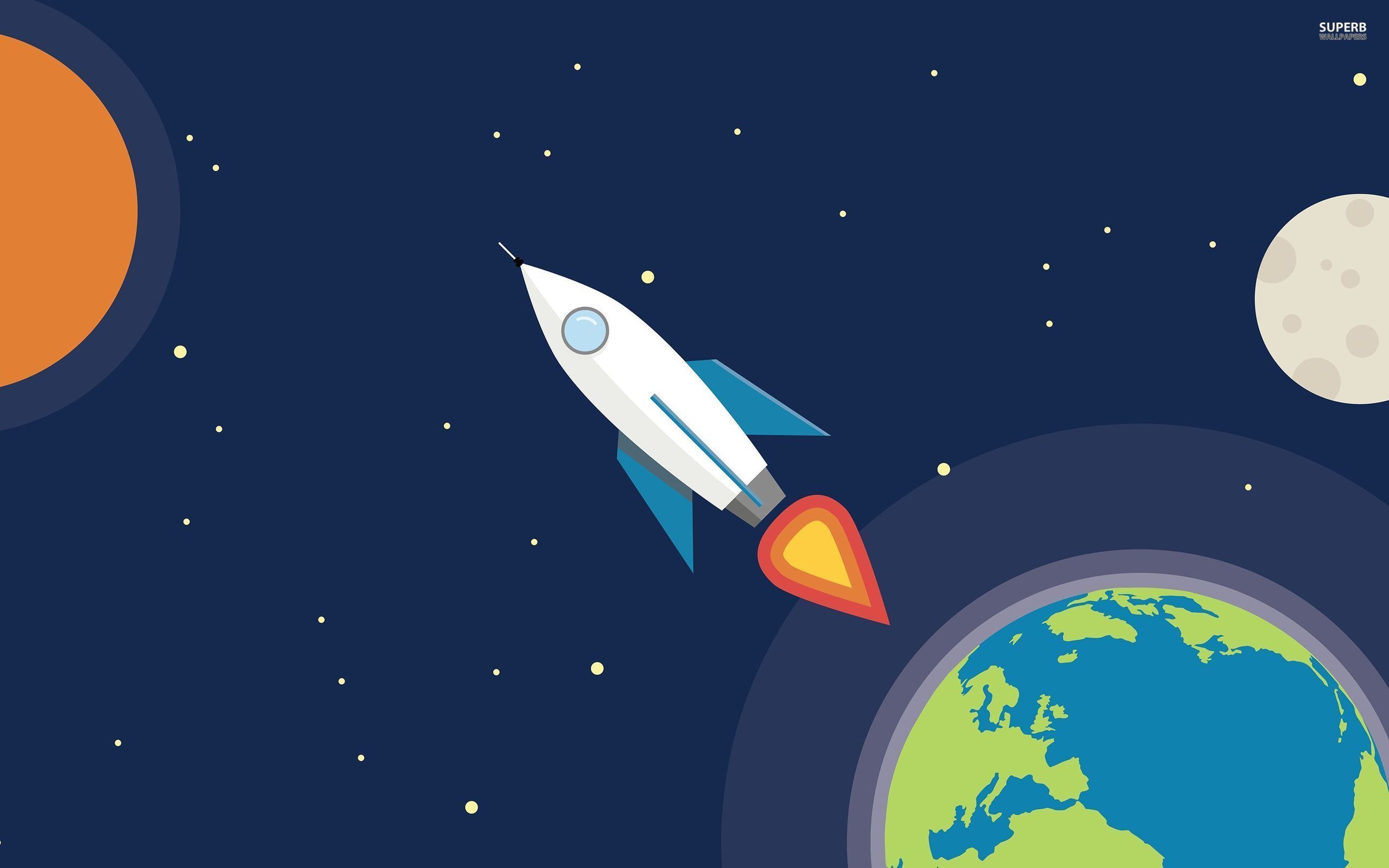 3d Rocket Wallpaper - Top 10 Cryptocurrency 2019 - HD Wallpaper 
