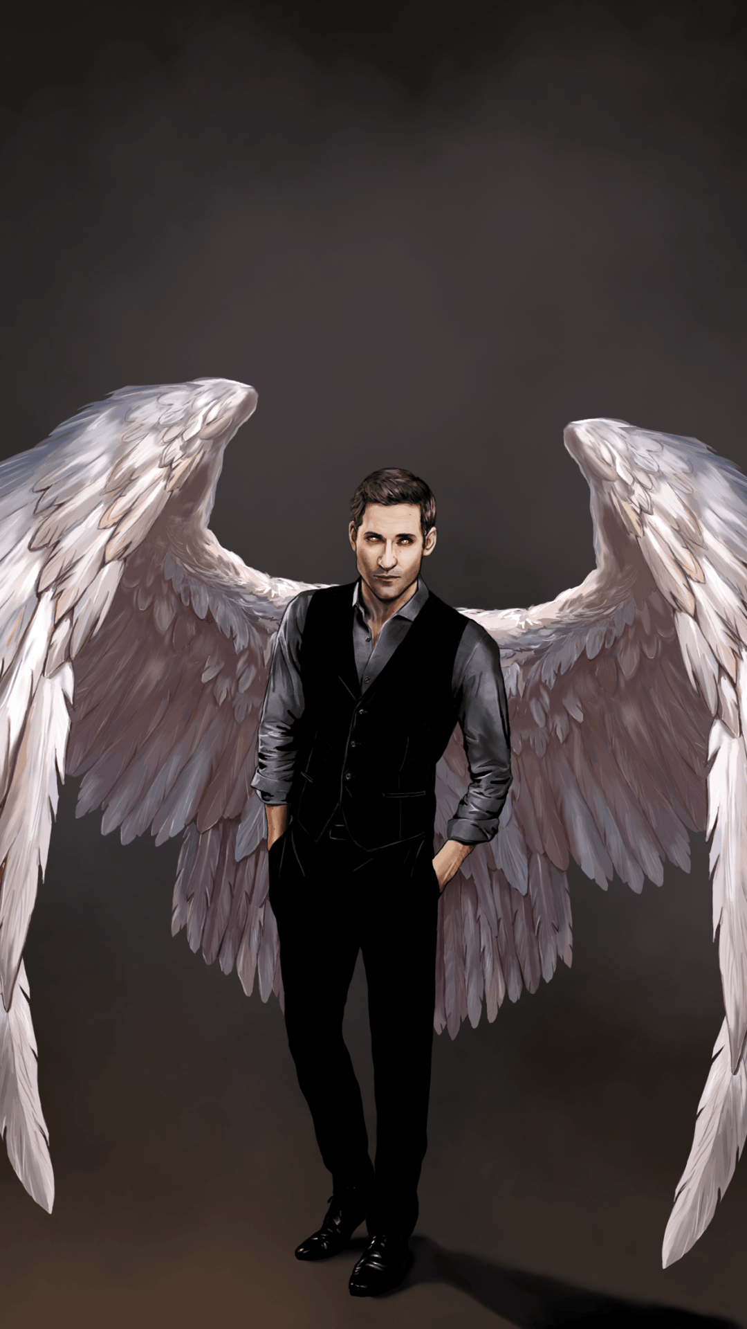 Tv Show/lucifer Wallpaper Id - Lucifer Wallpaper Iphone - HD Wallpaper 