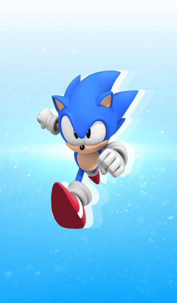 User Uploaded Image - Sonic Cd Classic Sonic - HD Wallpaper 