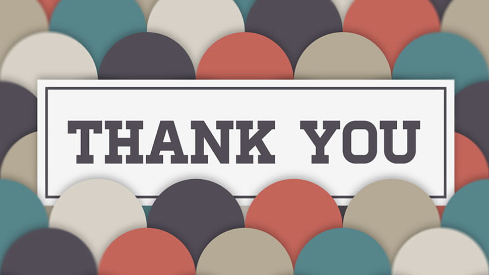 Thank You Text Hd Wallpaper - Thank You - HD Wallpaper 