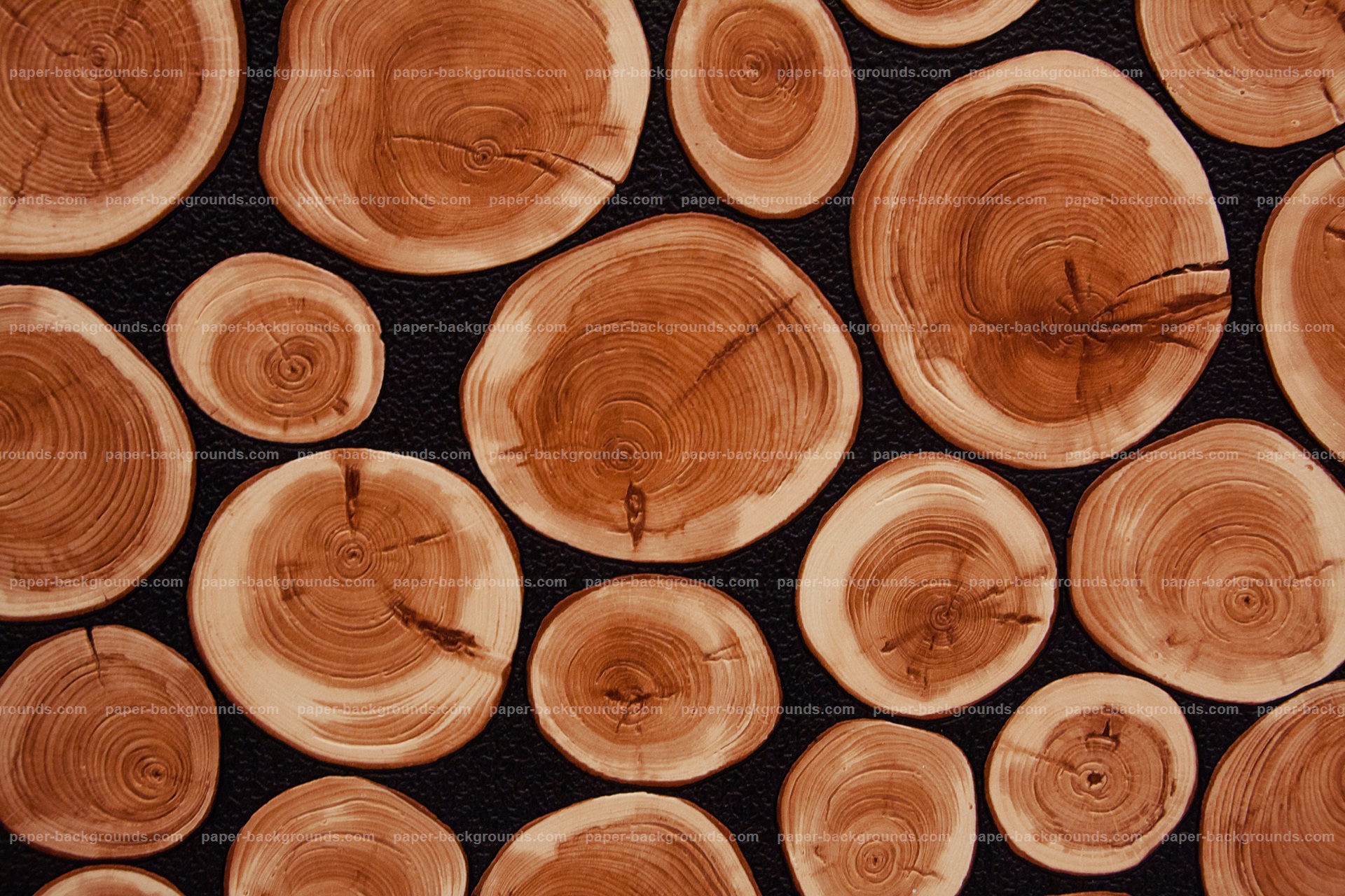 Wood Stump Tile Background Hd - Log Ends - HD Wallpaper 