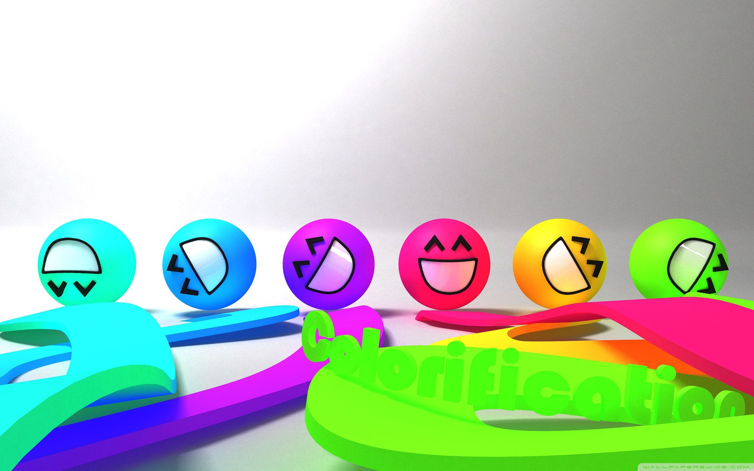 Colorful Smiley Faces ❤ 4k Hd Desktop Wallpaper For - Youtube Funny Channel Art - HD Wallpaper 