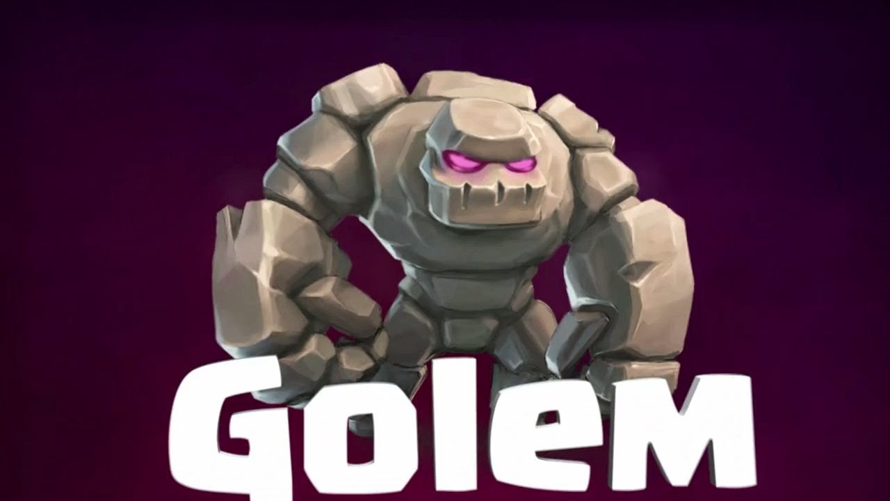 Golem Clash Of Clans Wallpaper - Clash Of Clans Troops Wallpaper Download - HD Wallpaper 