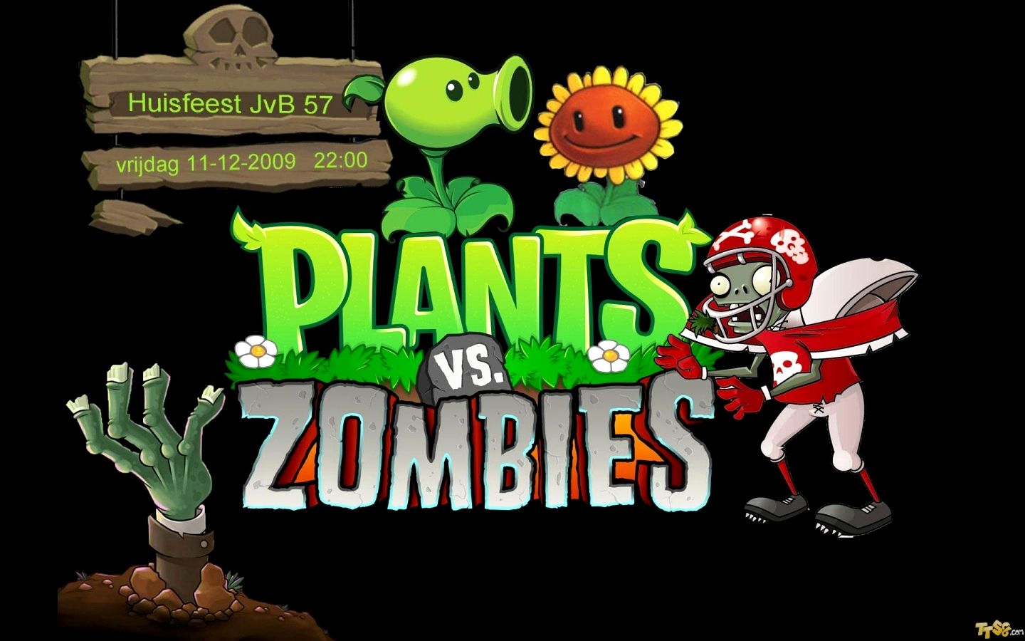 Plants Vs Zombies Wallpaper Hd - HD Wallpaper 