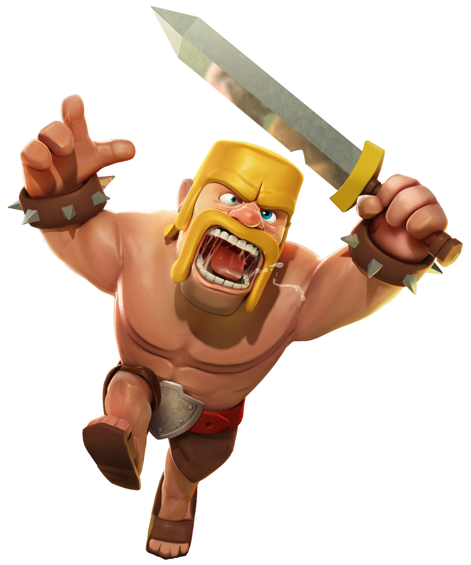 Clash Of Clans Barbarian Png - HD Wallpaper 