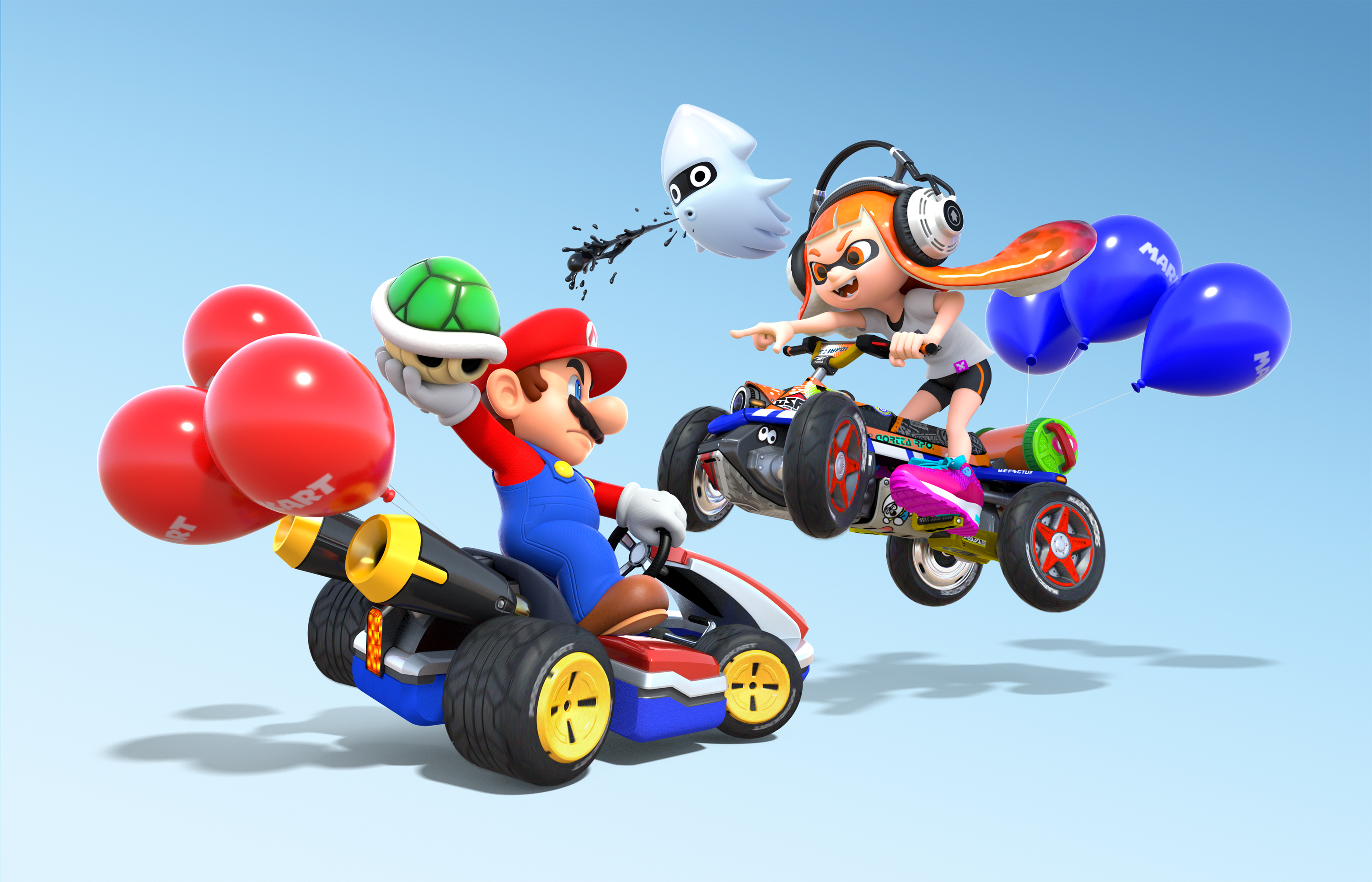 1080p Mario Kart 8 Deluxe - HD Wallpaper 