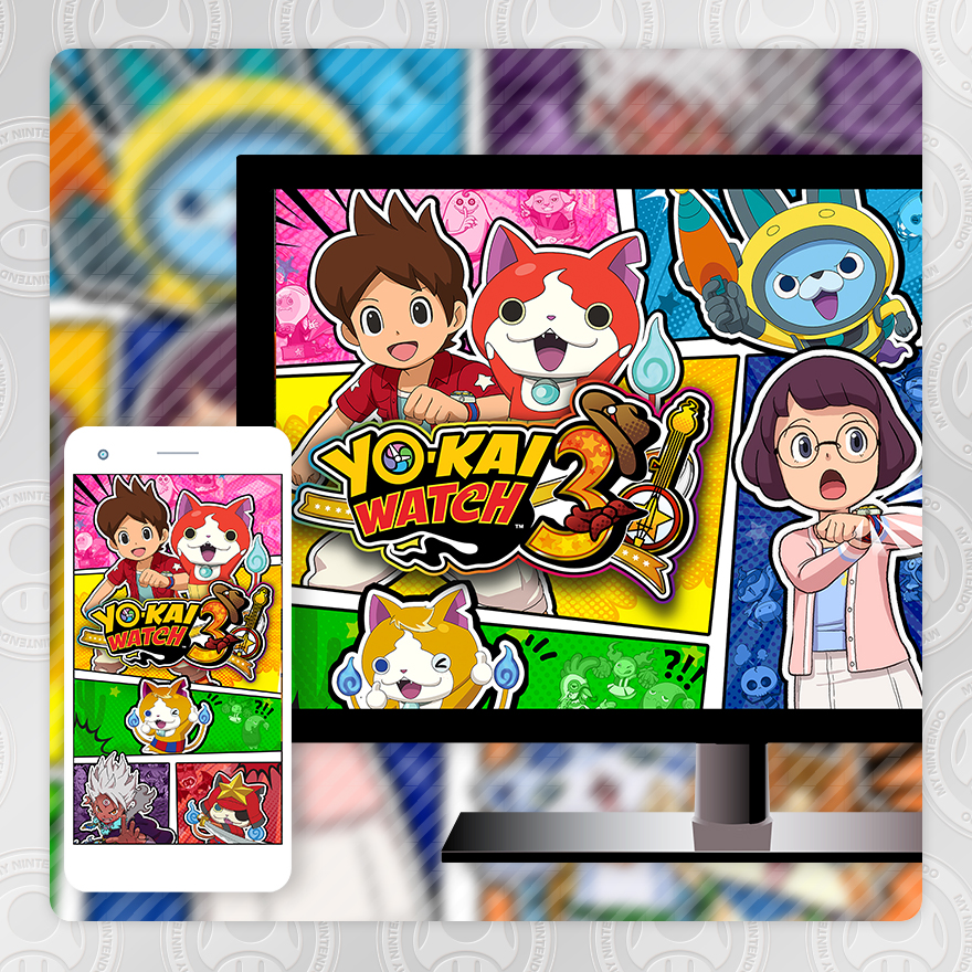 Yokai Watch 3 3ds - 880x880 Wallpaper - teahub.io