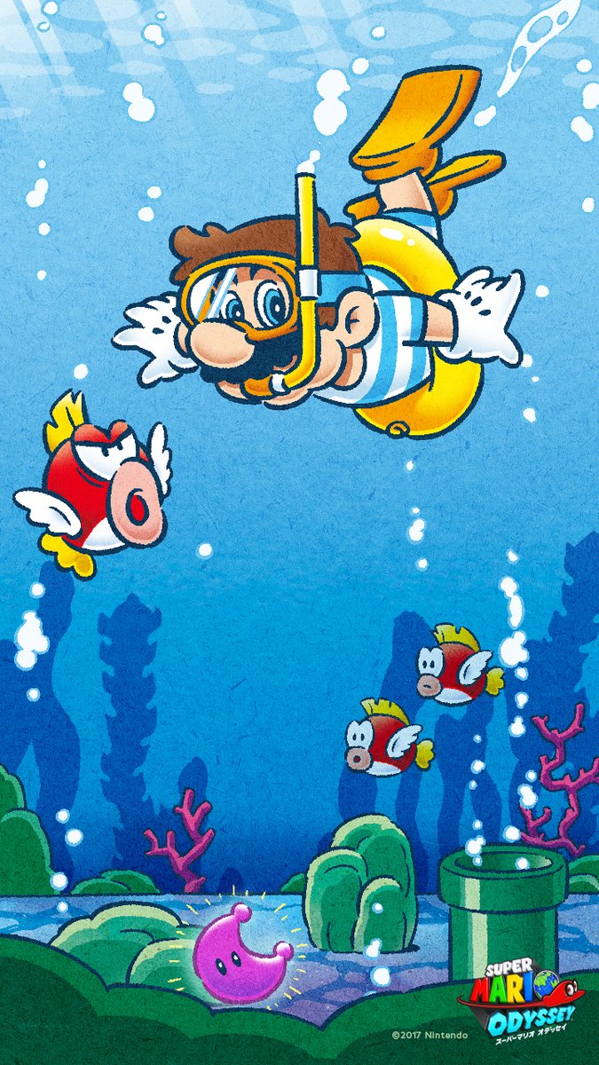 Super Mario Odyssey Art - HD Wallpaper 