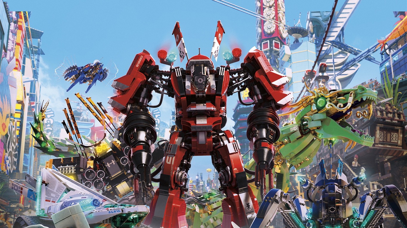 The Lego Ninjago Movie High Quality Wallpaper2017 - Lego Ninjago Movie Iphone - HD Wallpaper 