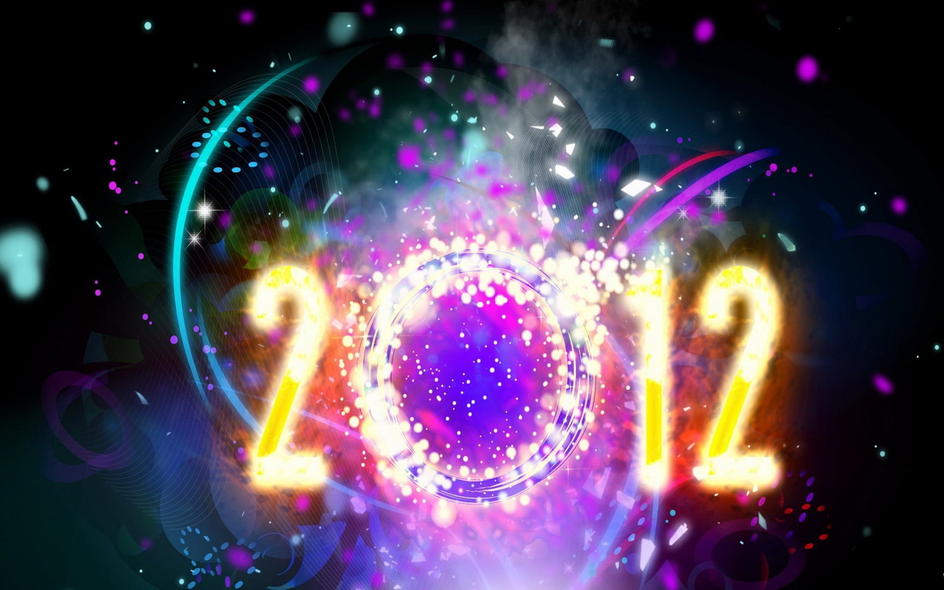 New Year 2012 - HD Wallpaper 