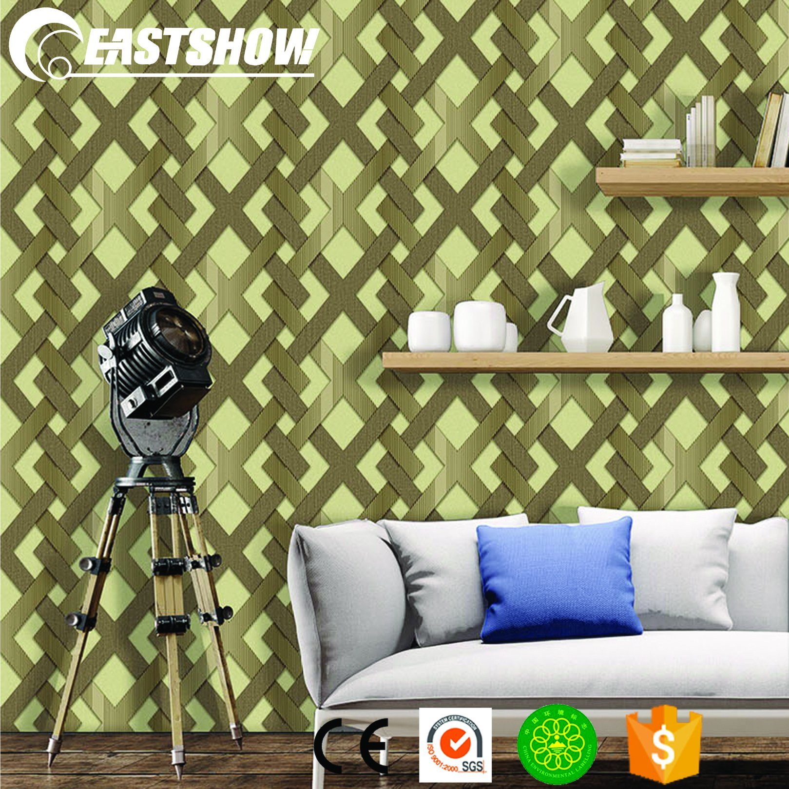 3d Effect Wallpaper Knitting Design Pictures & Photos - Studio Couch - HD Wallpaper 