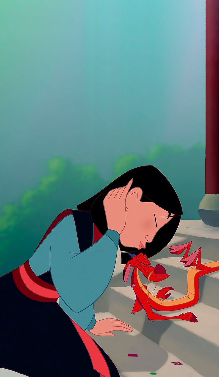 Mulan Y Mushu - HD Wallpaper 