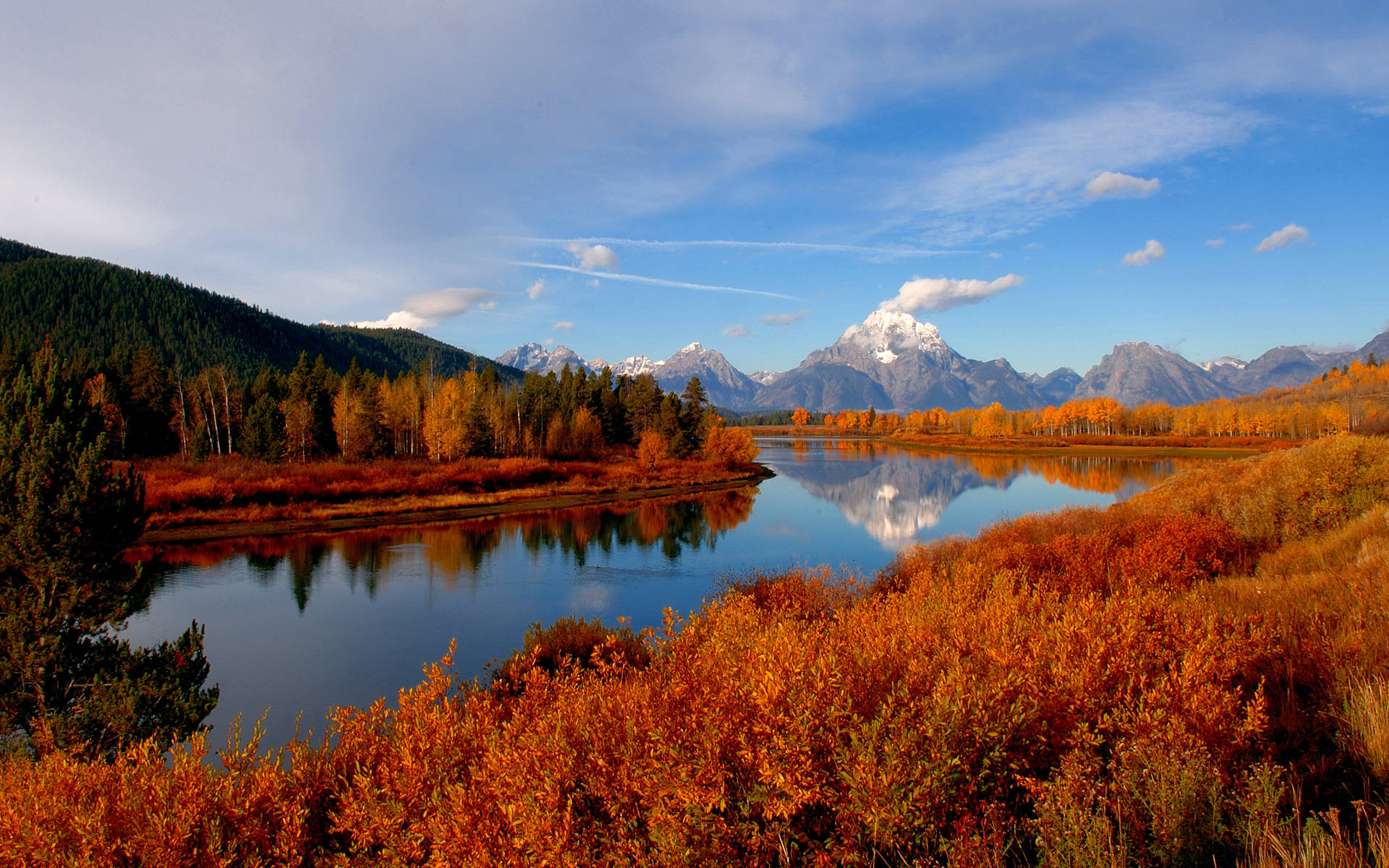 Autumn Mountain Wallpaper Hd - HD Wallpaper 