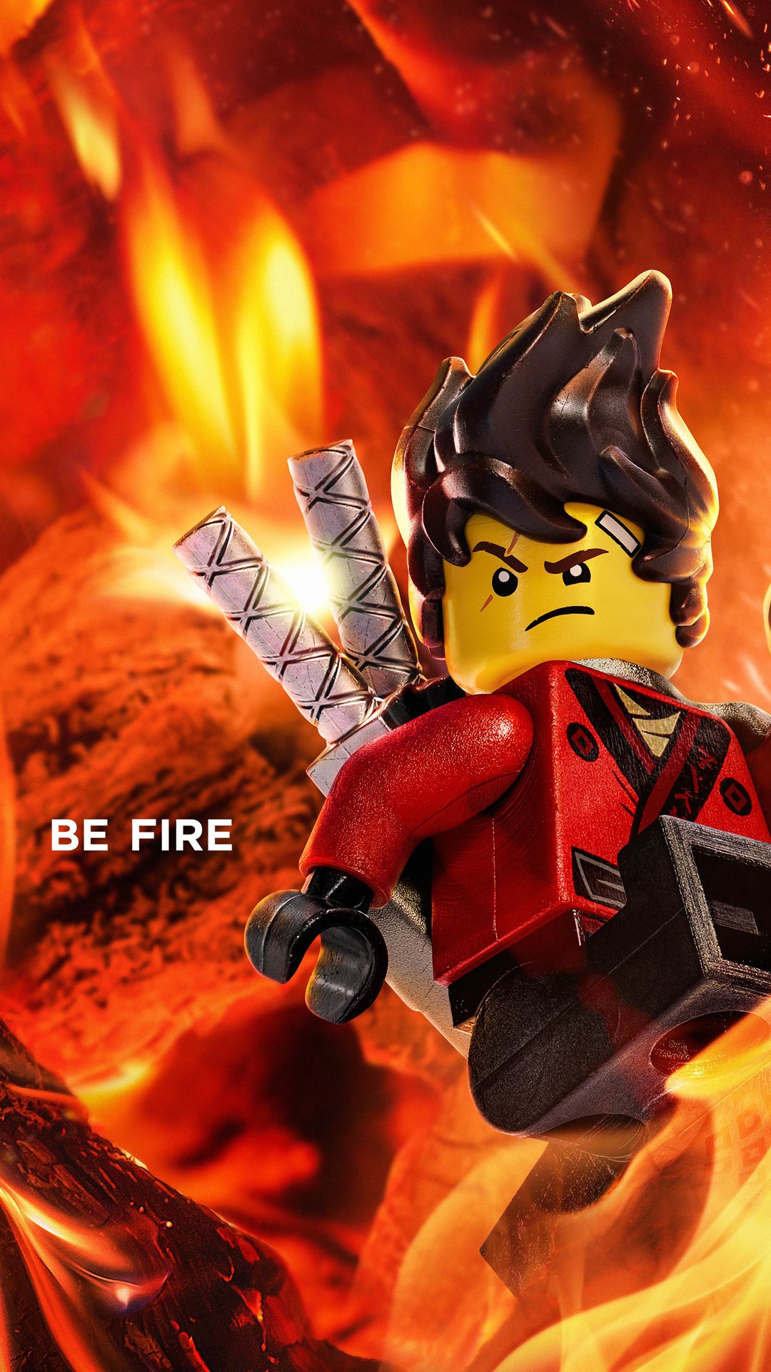Lego Ninjago Movie Kai Be Fire - HD Wallpaper 