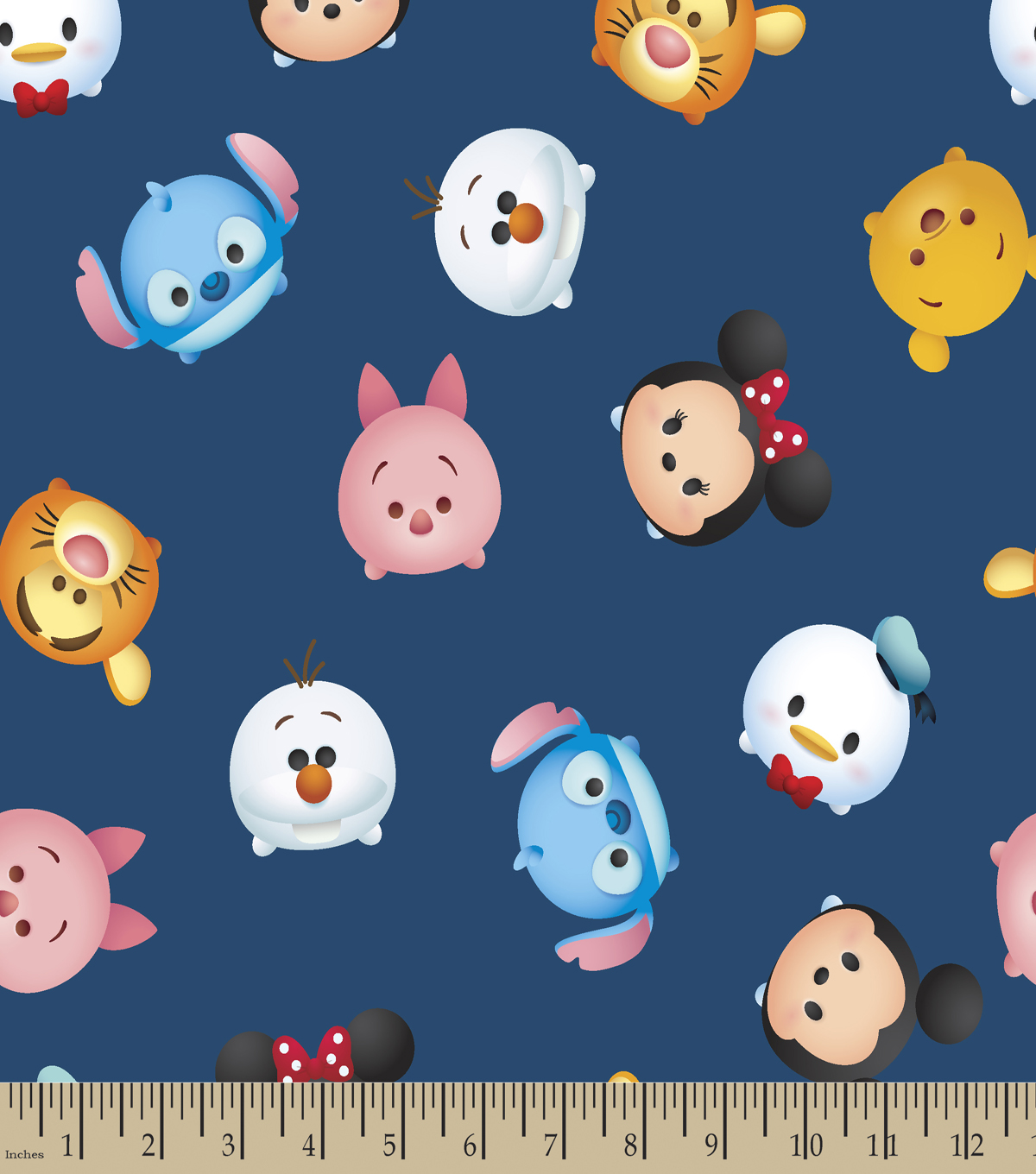 Star Wars Clipart Tsum Tsum - Mickey Mouse Tsum With A Blue Background - HD Wallpaper 