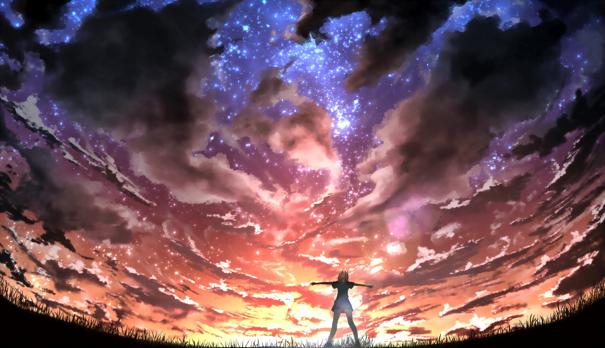 Anime Background Wallpaper 4k - 2080x1198 Wallpaper 