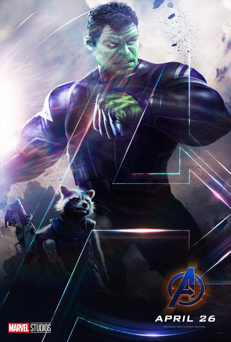 Avengers Endgame Hulk Poster - HD Wallpaper 