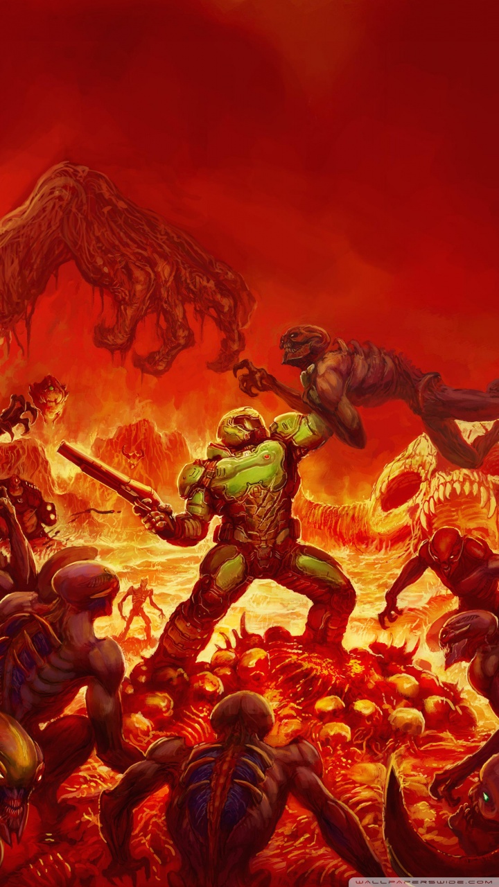 Doom Slayer Dnd - HD Wallpaper 