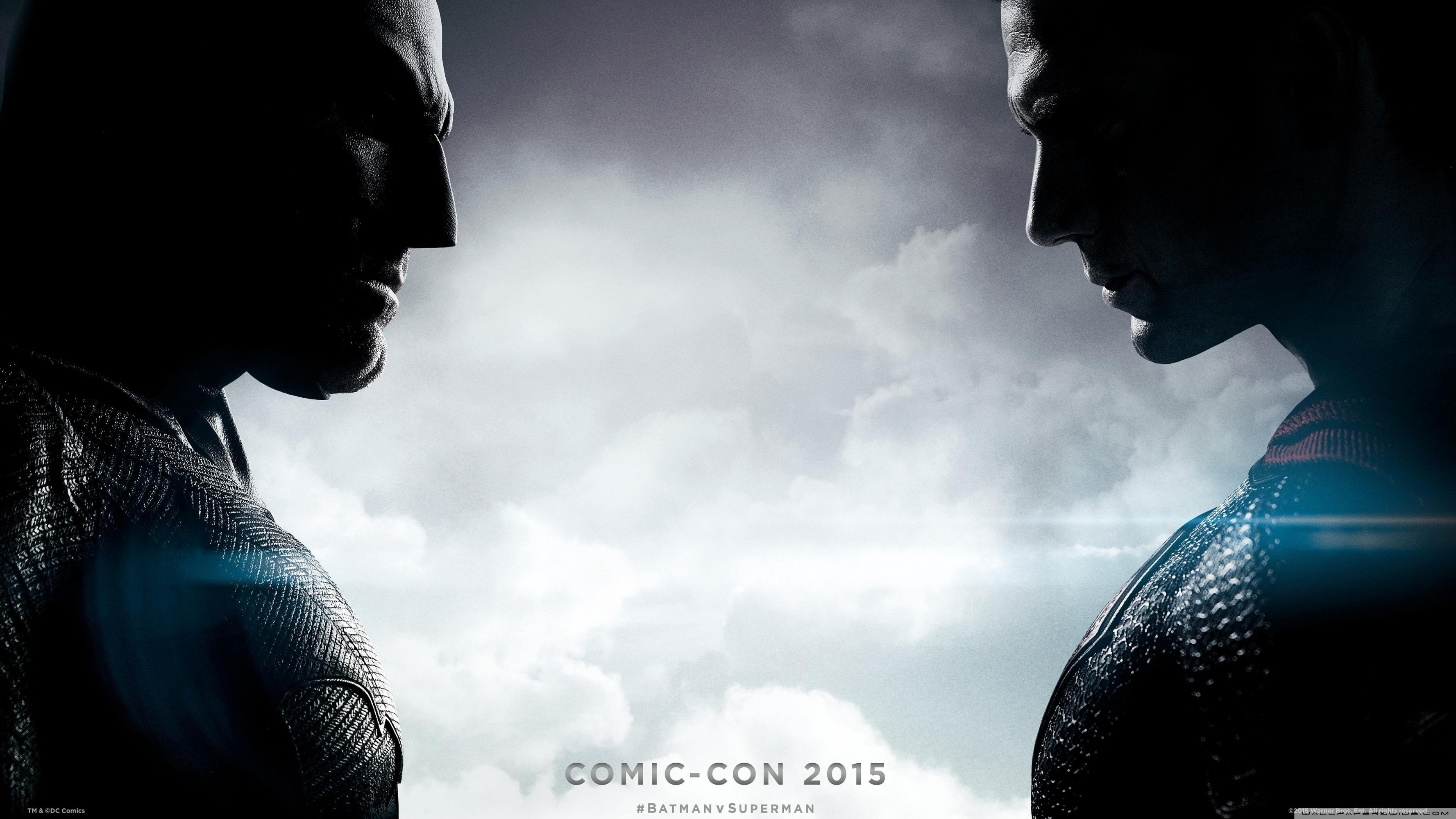 Batman V Superman Faceoff - HD Wallpaper 