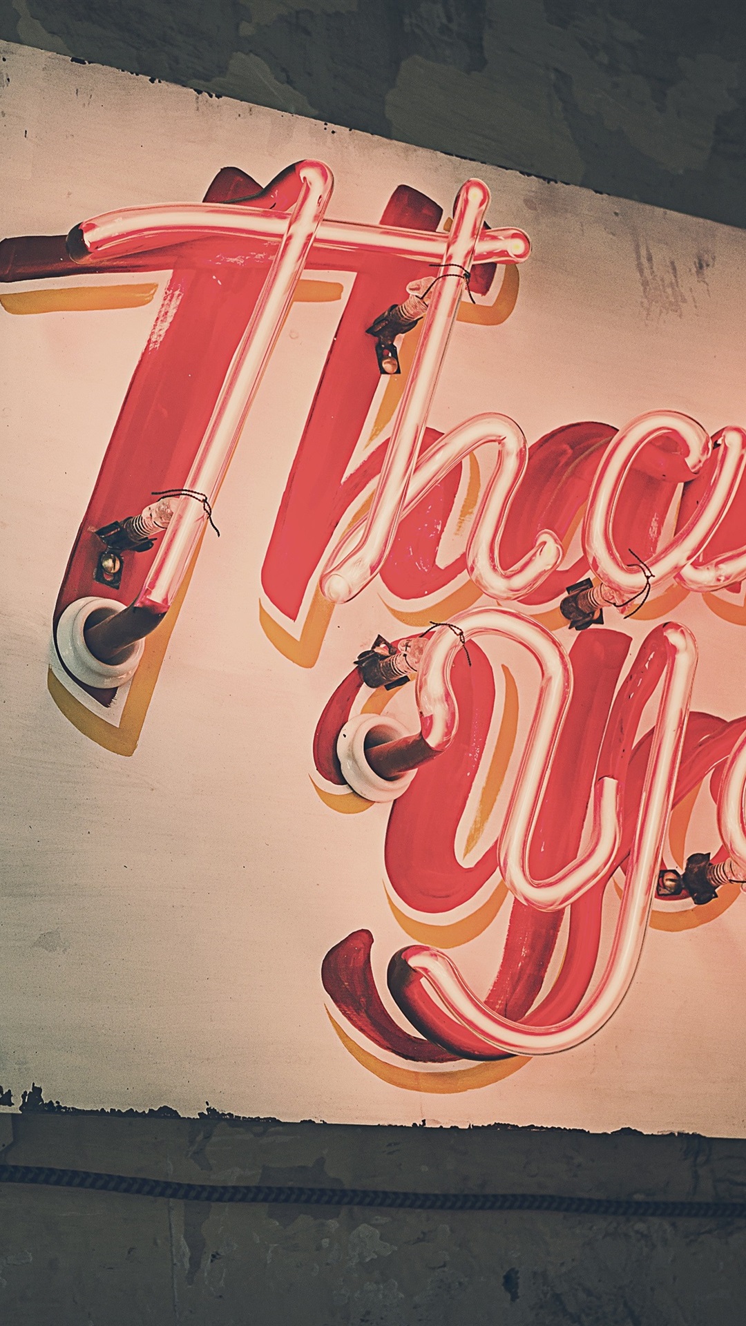 Iphone Wallpaper Thank You, Neon Lights - Thank You In Welding - HD Wallpaper 