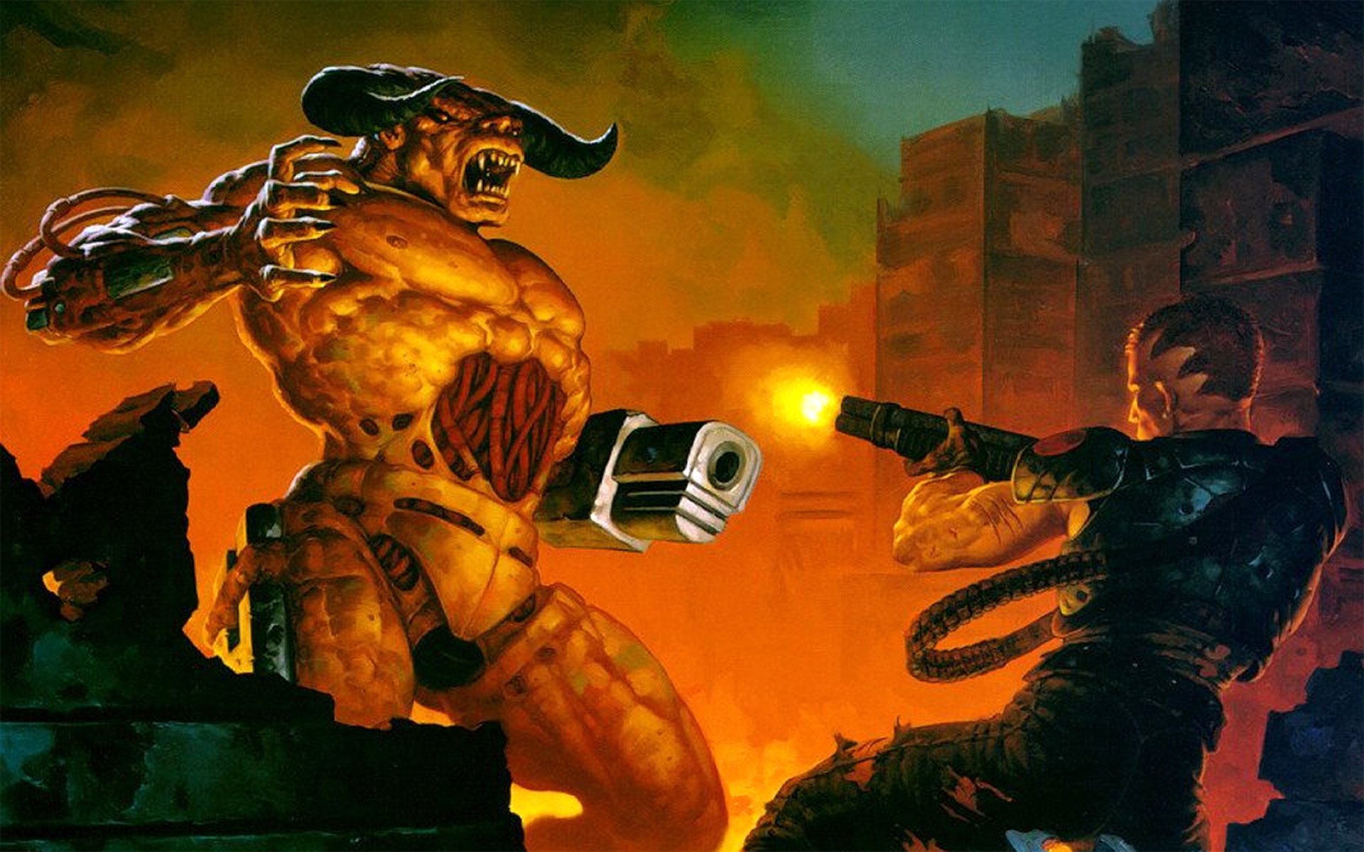 Doom 2 - HD Wallpaper 