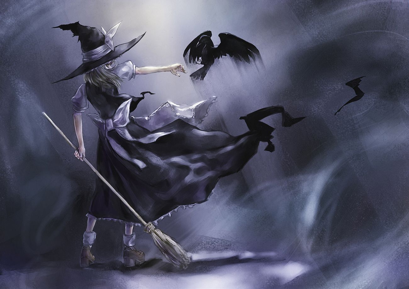 Fantasy Witch Background - HD Wallpaper 