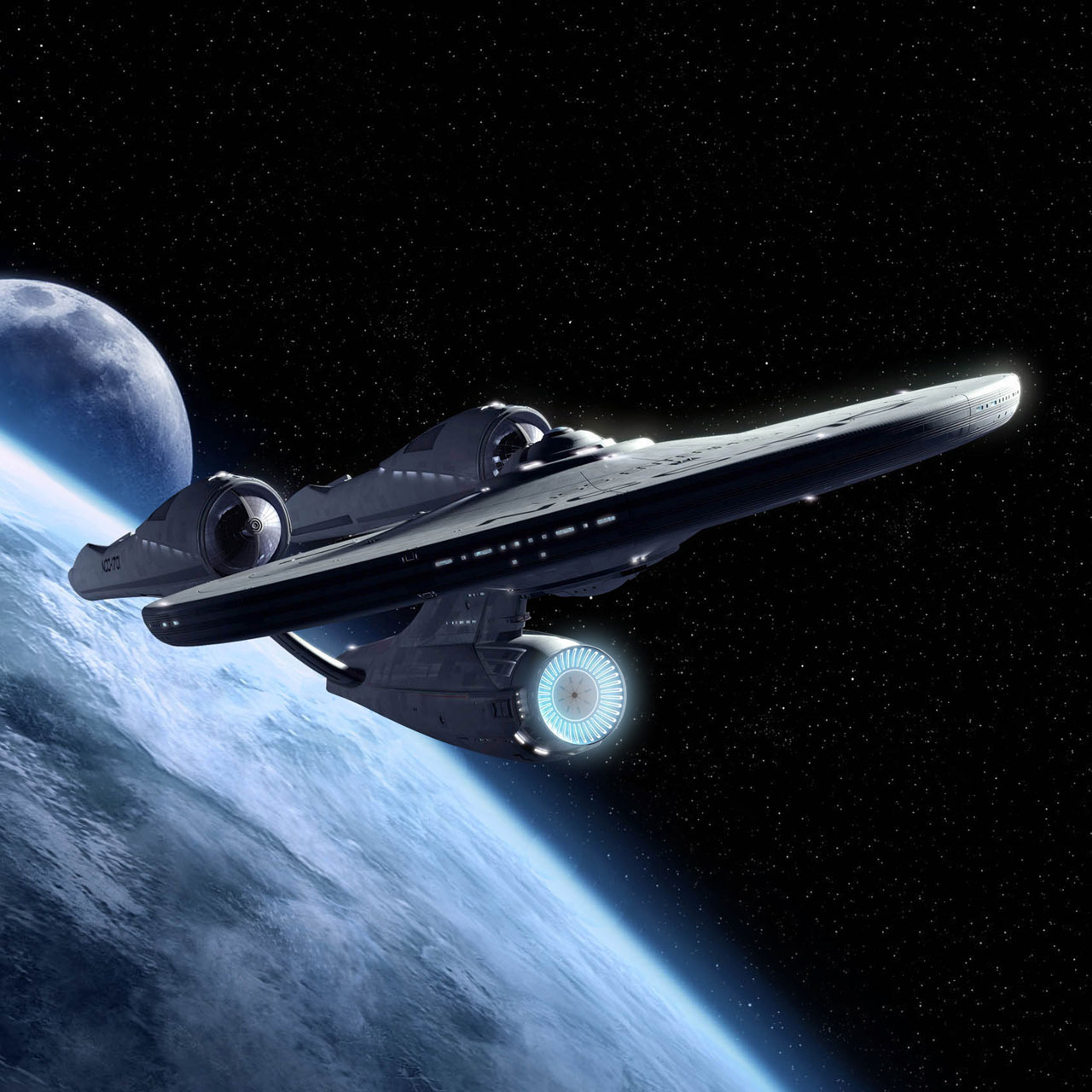 Star Trek Wallpaper - Uss Enterprise Star Trek 2018 - HD Wallpaper 