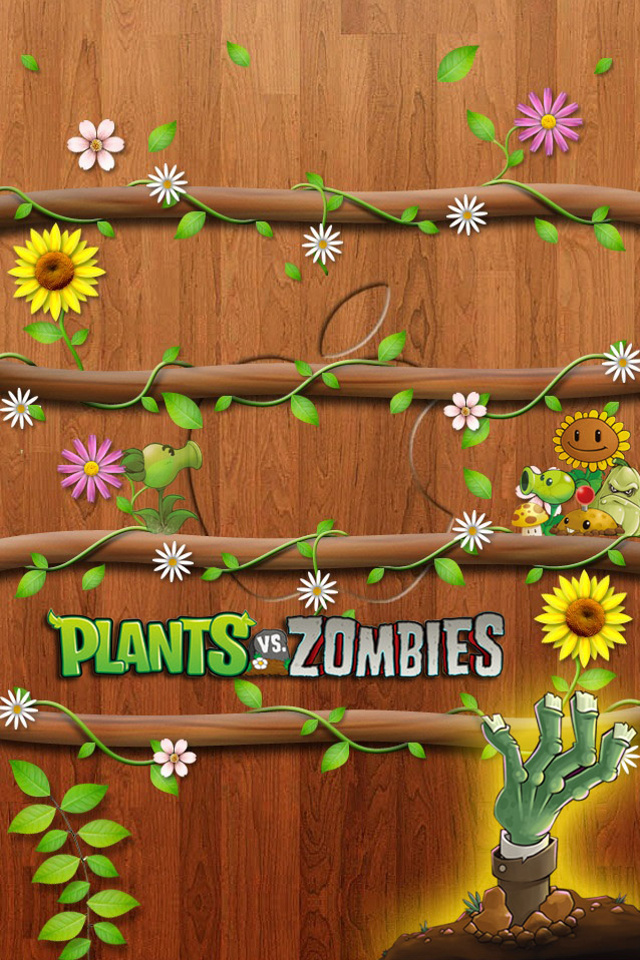 Plants Vs Zombies Wallpapers Wallpaper - Hd Home Screen Wallpapers For Iphone 5s - HD Wallpaper 