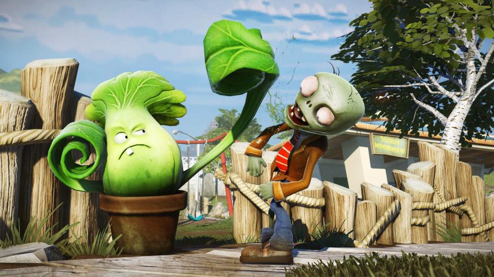 Plants Vs Zombies Garden Warfare, Vegetable, Zombie - Plants Vs Zombies Garden Warfare Wallpaper Hd - HD Wallpaper 