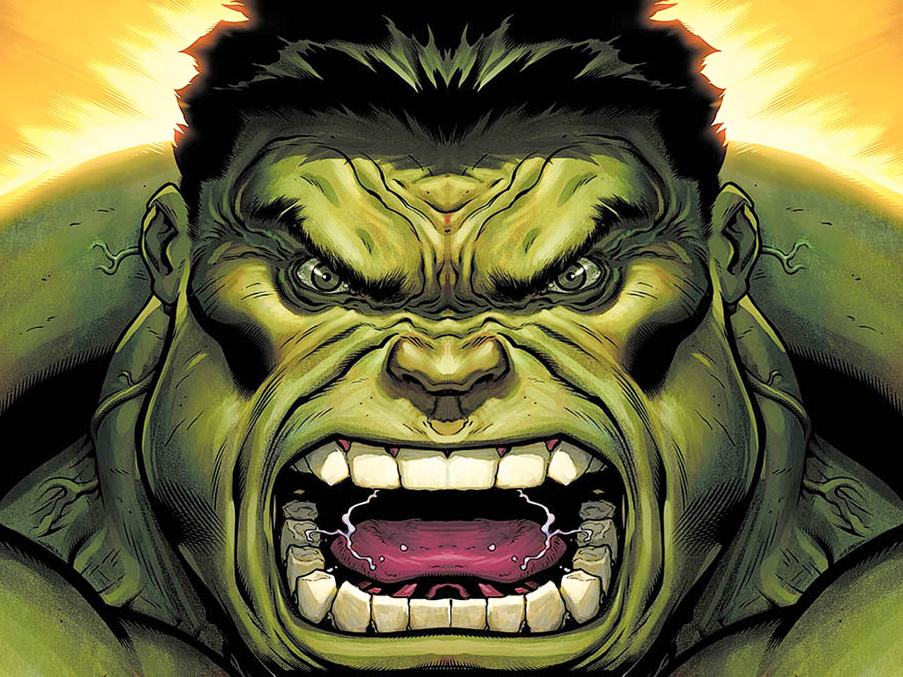 World War Hulk Hd - HD Wallpaper 