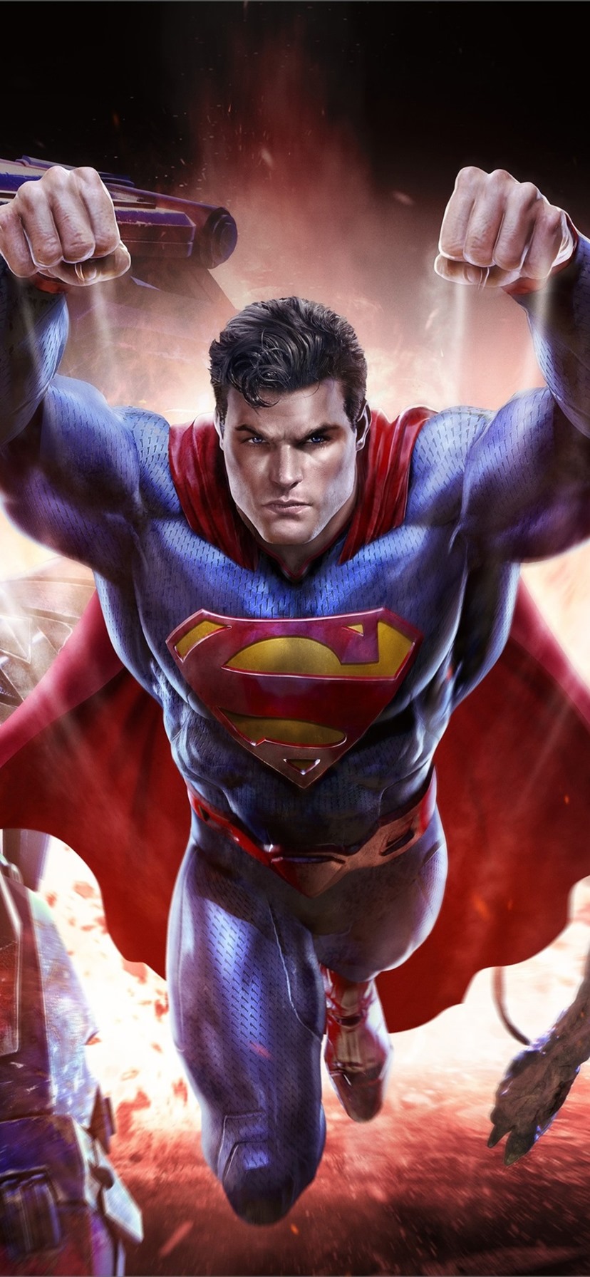 Infinite Crisis Game Superman - HD Wallpaper 