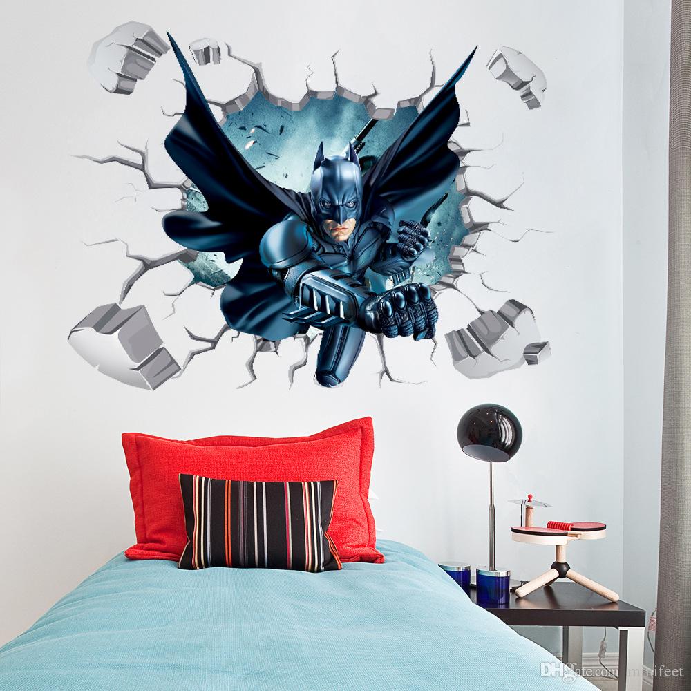 Batman Wall Stickers - HD Wallpaper 