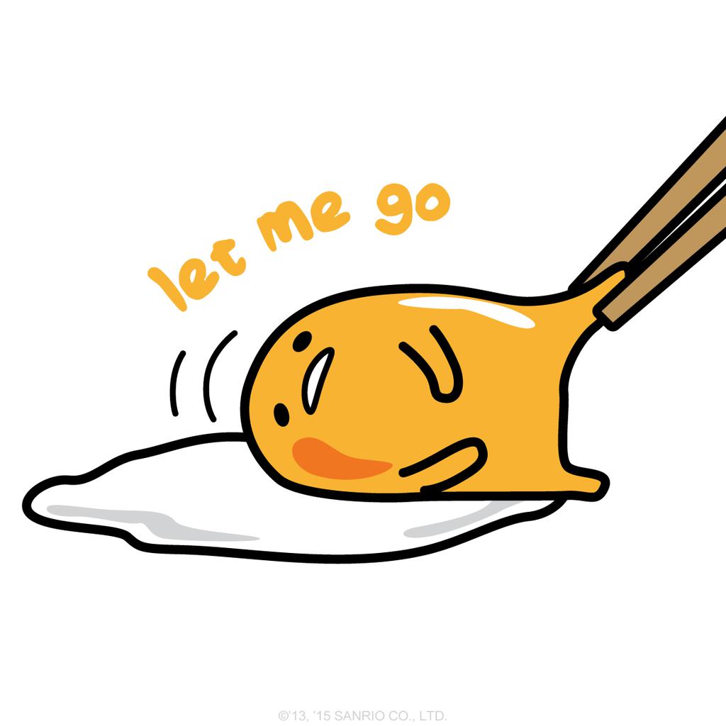 Big Gudetama Wallpapers Top Free Big Gudetama Backgrounds - Gudetama Let Me Go - HD Wallpaper 