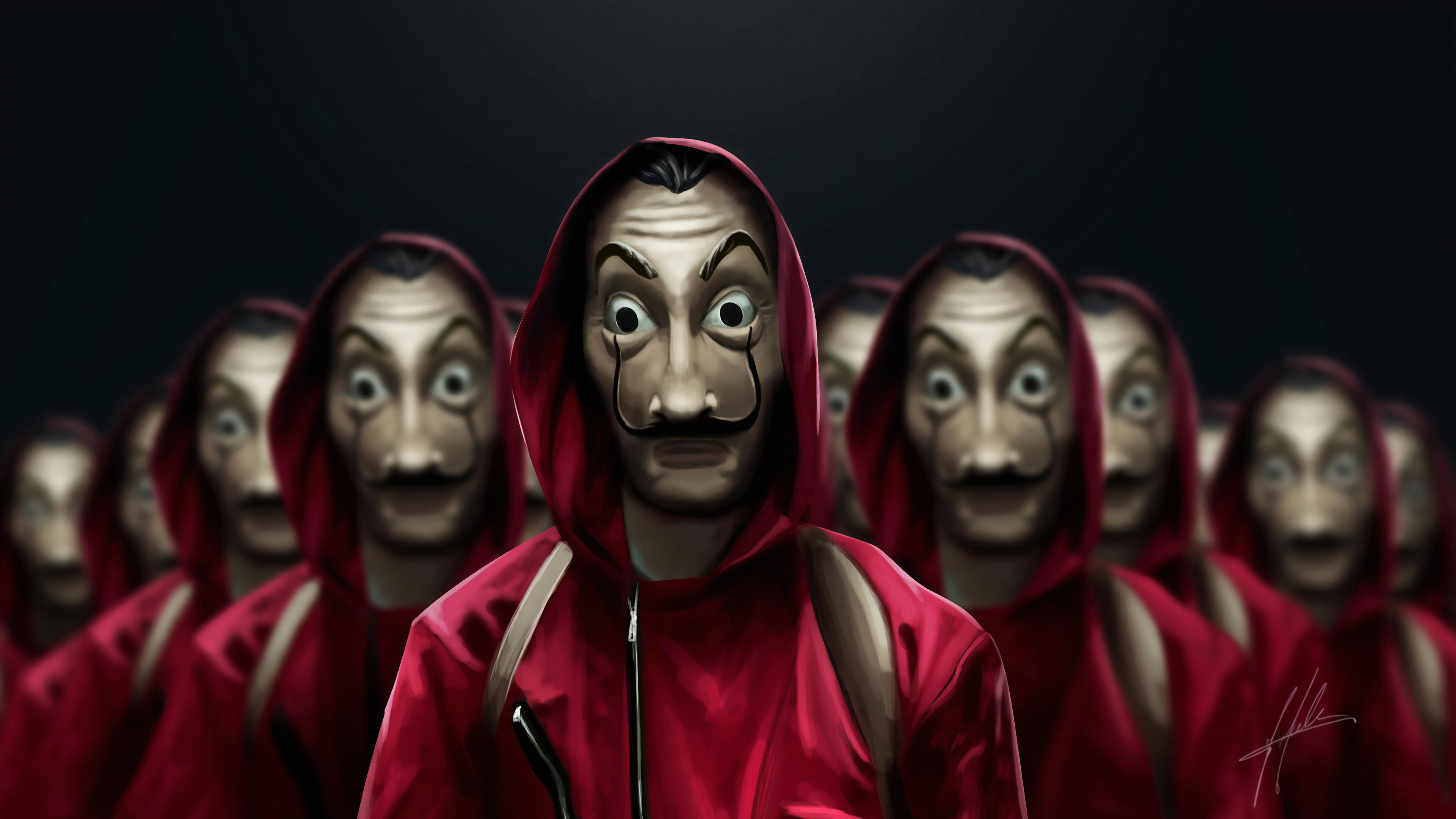 La Casa De Papel - HD Wallpaper 