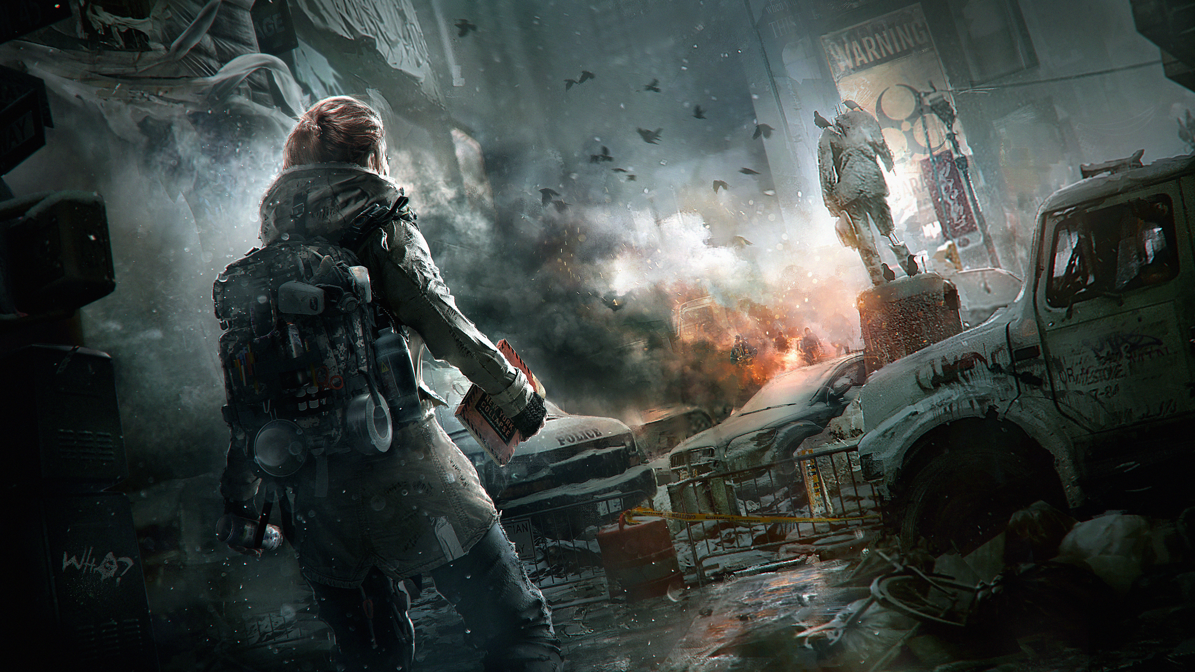 Tom Clancy's The Division 4k - HD Wallpaper 