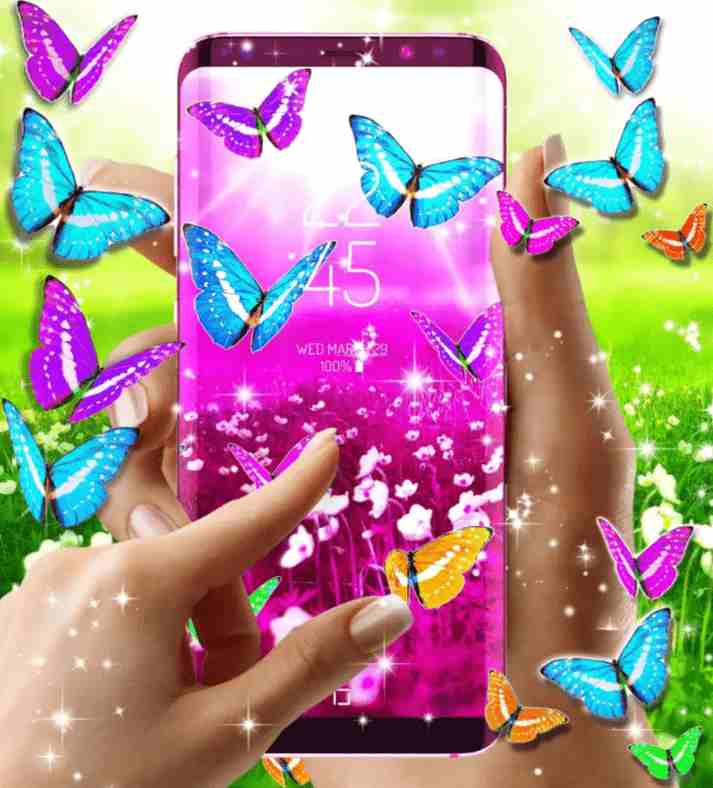 Butterflies Live Wallpaper - Apk Download Butterflies Live - HD Wallpaper 